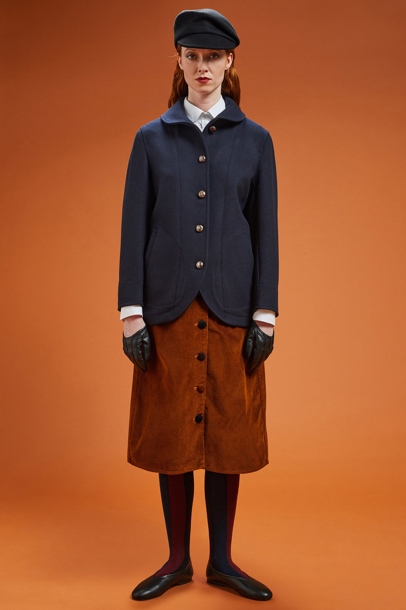 Giaccone sfoderato donna Wool Blend regular fit