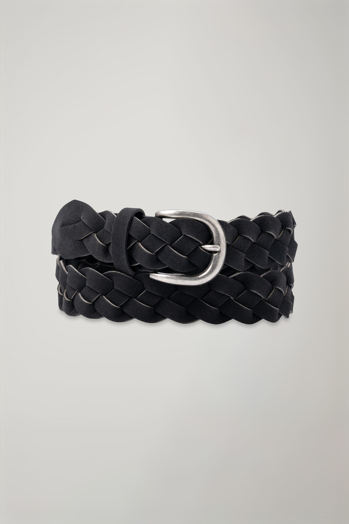 Ceinture homme en daim tressé image number 0