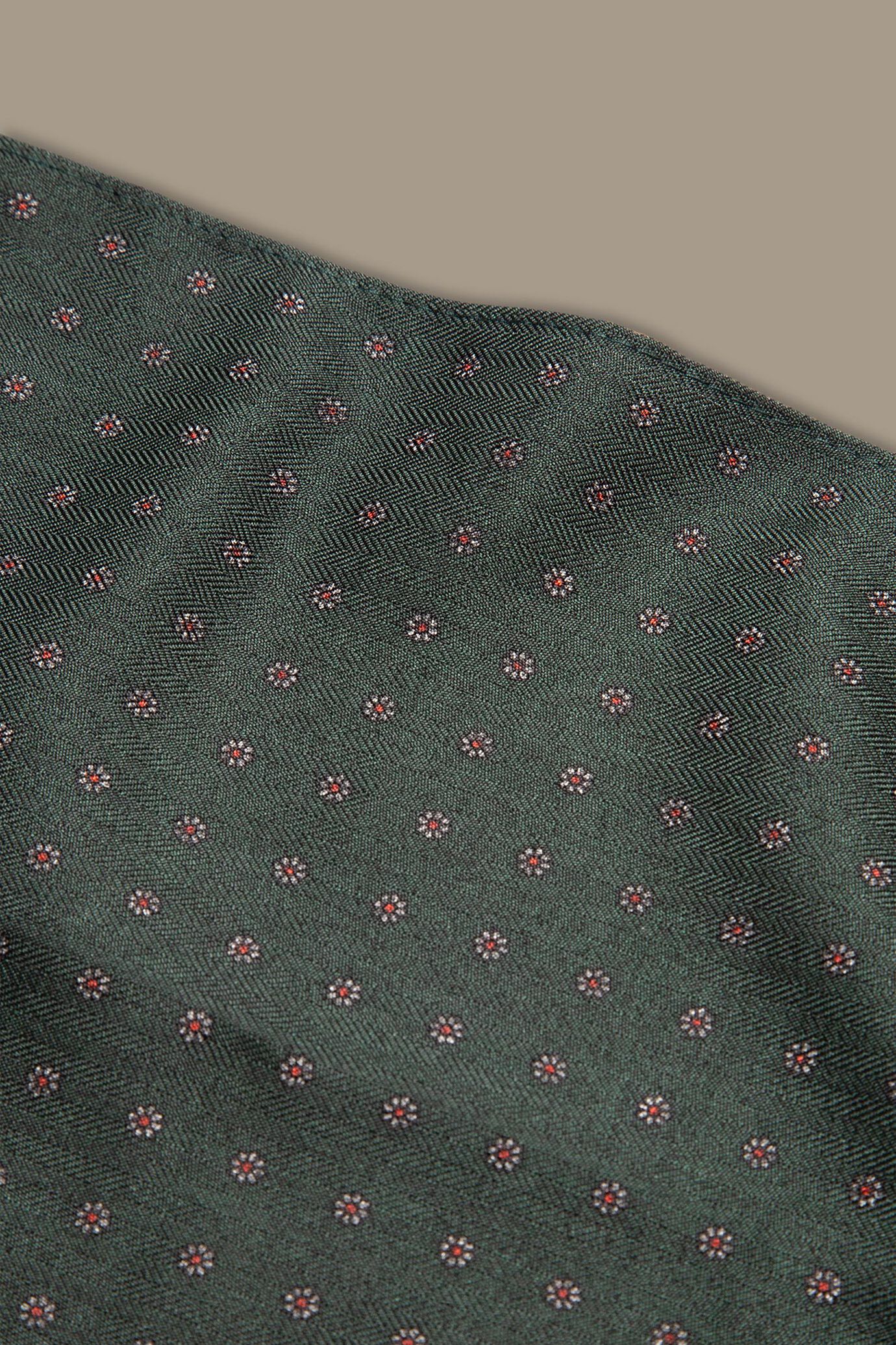 Pochette con tessuto effetto lana - tinta unita image number 2