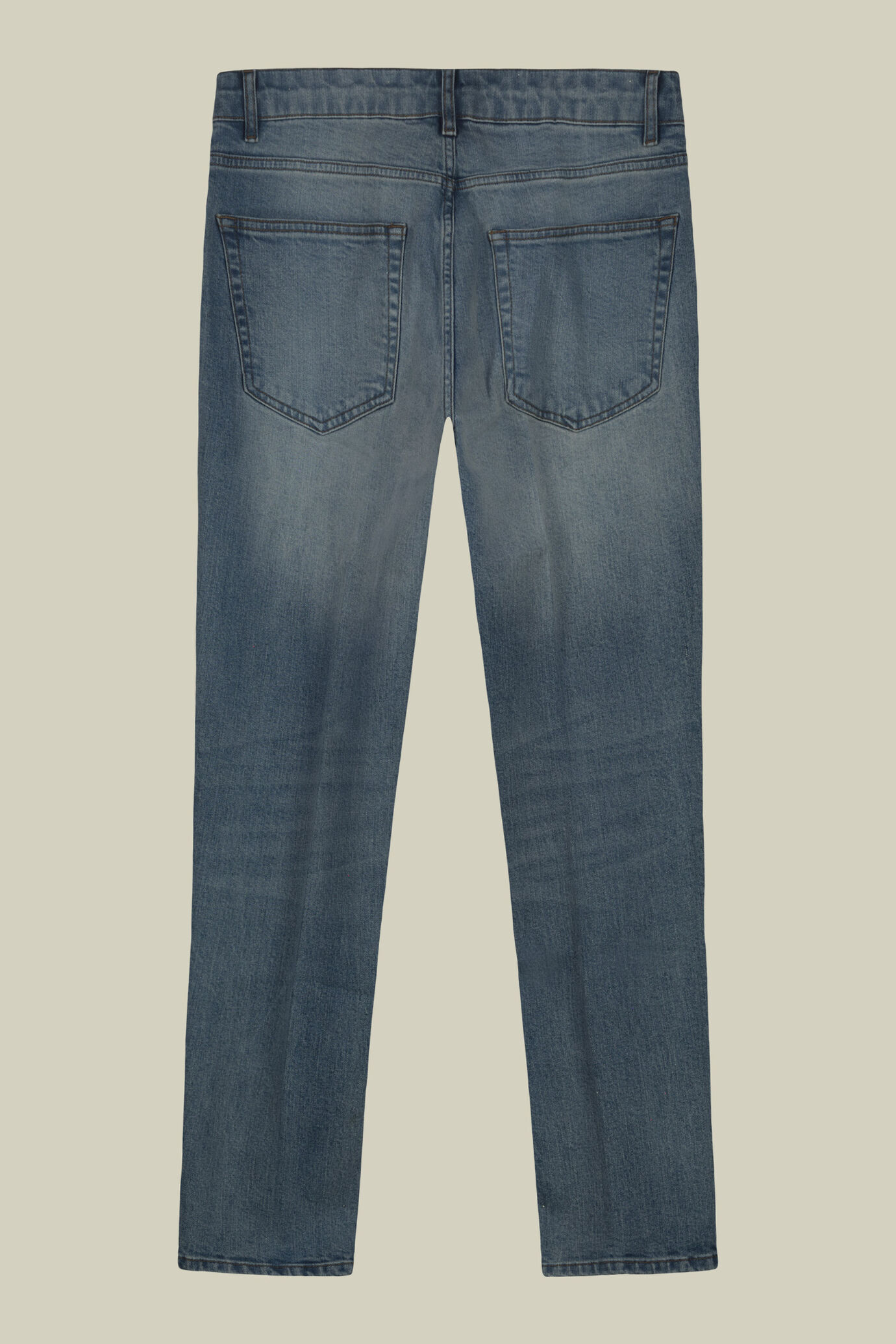 Jean 5 poches pour homme en denim clair image number 5