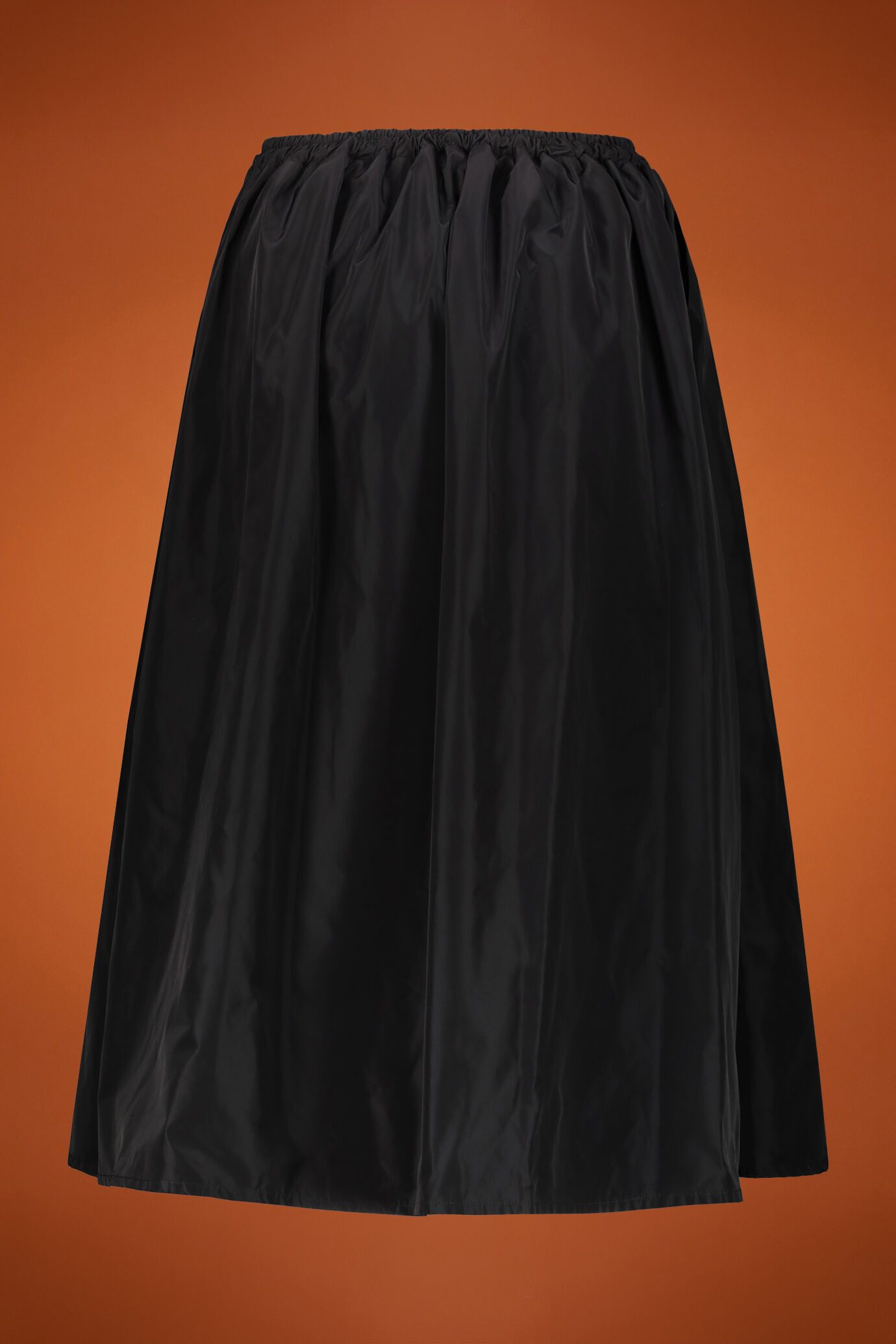 Women's long balloon skirt with elastic waistband image number 0