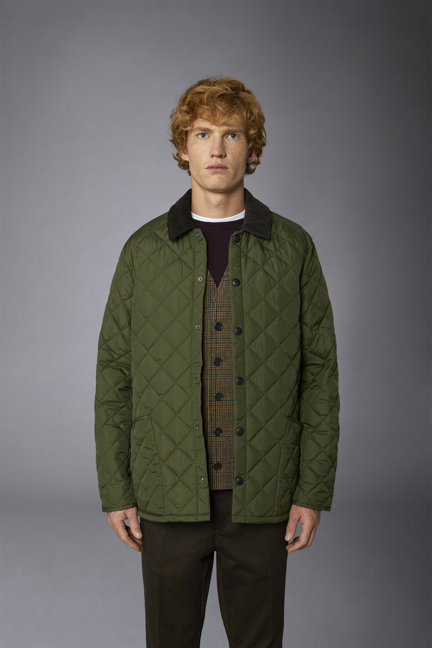 Giacca uomo trapuntata imbottita regular fit image number 2