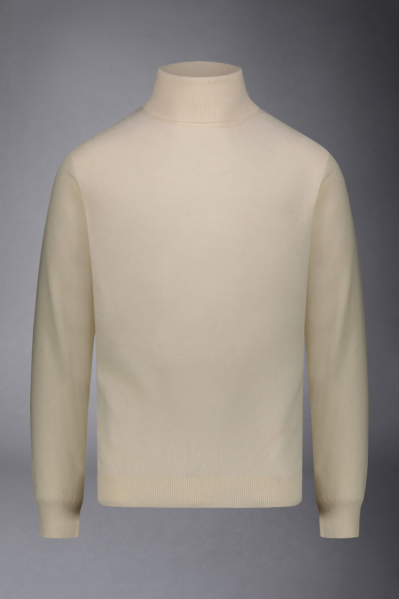 Men's turtleneck lambswool blend regular fit sweater image number 4