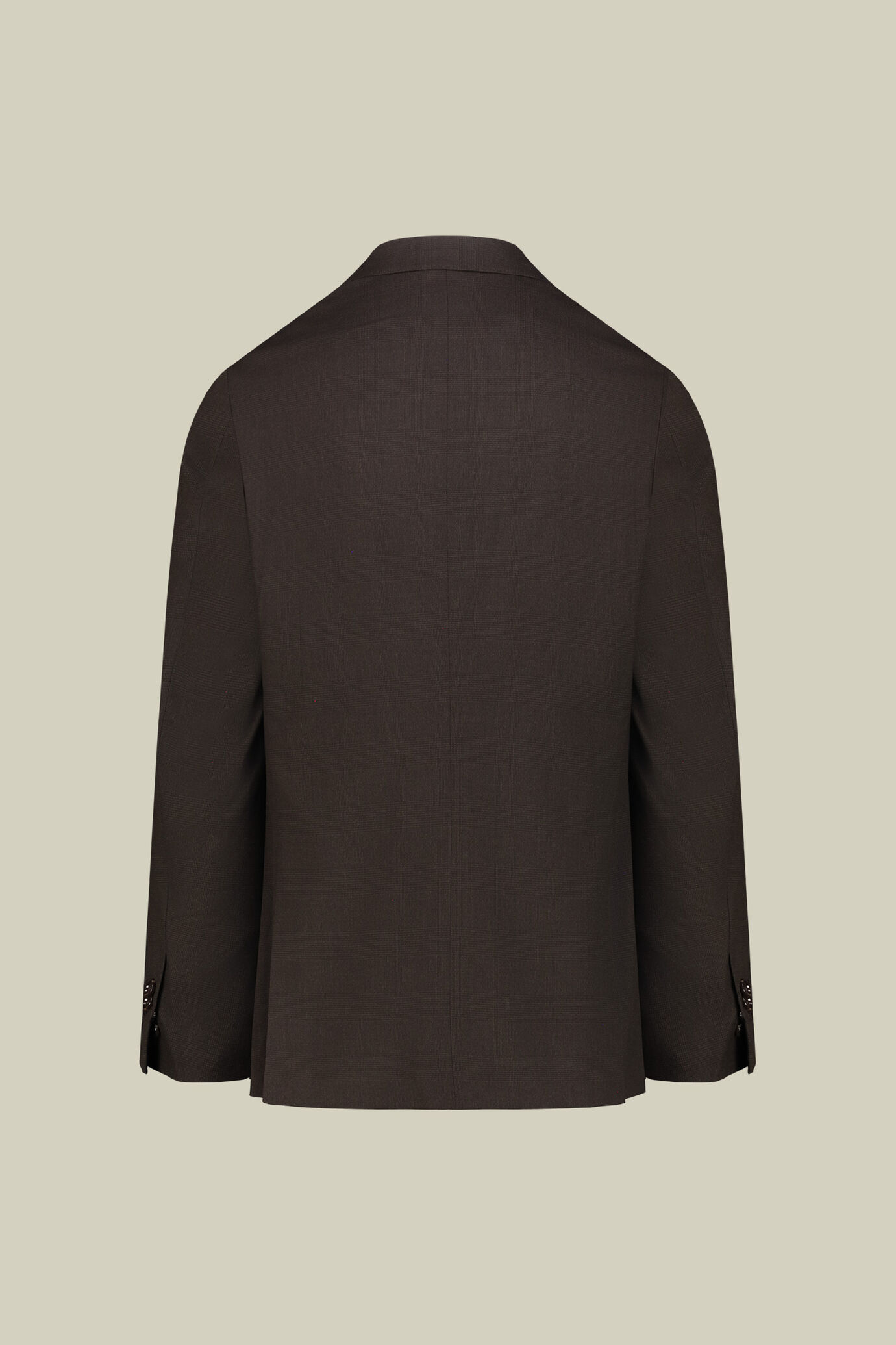 Costume homme crois&eacute; simple en motif Prince de Galles coupe classique image number 5