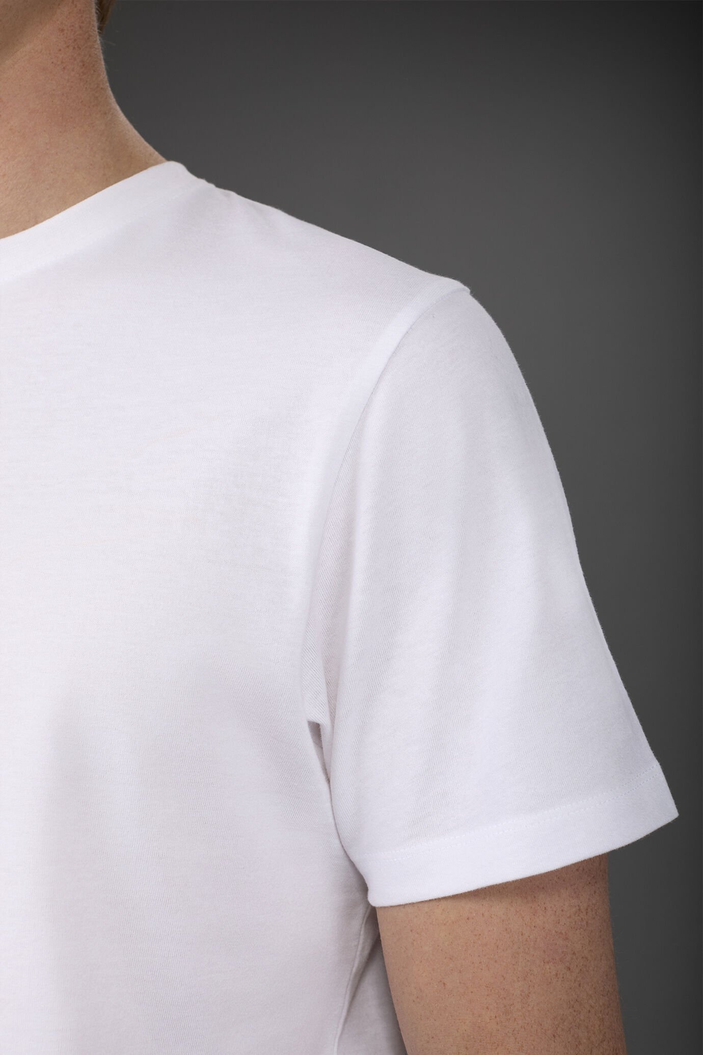 Kurzarm-T-Shirt für Herren aus 100 % Baumwolljersey image number 2