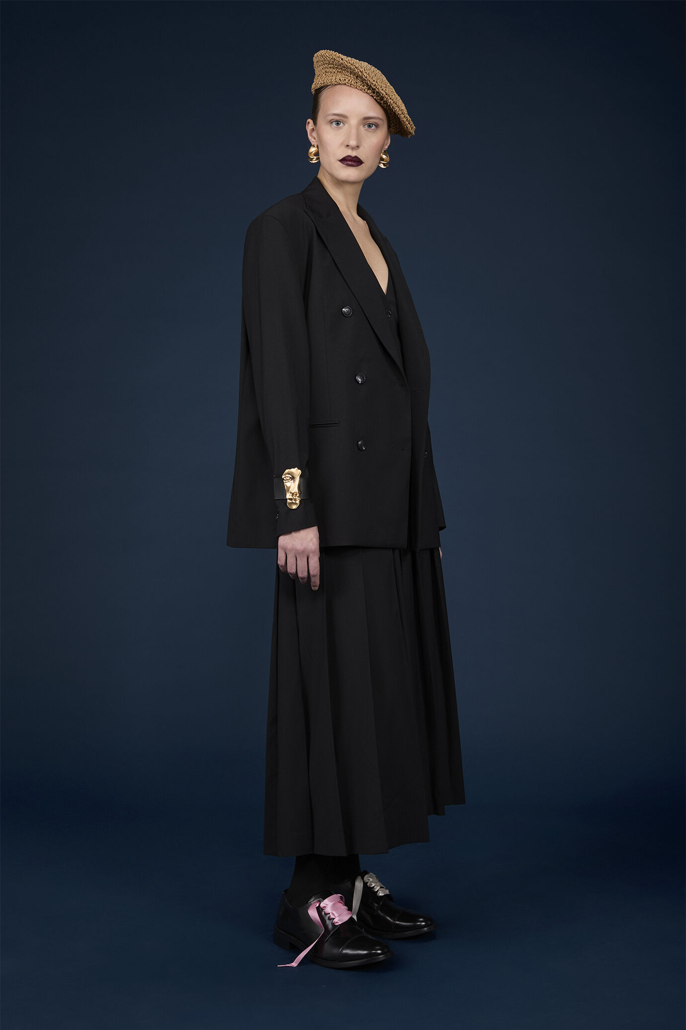 Giacca donna doppiopetto regular fit image number 0