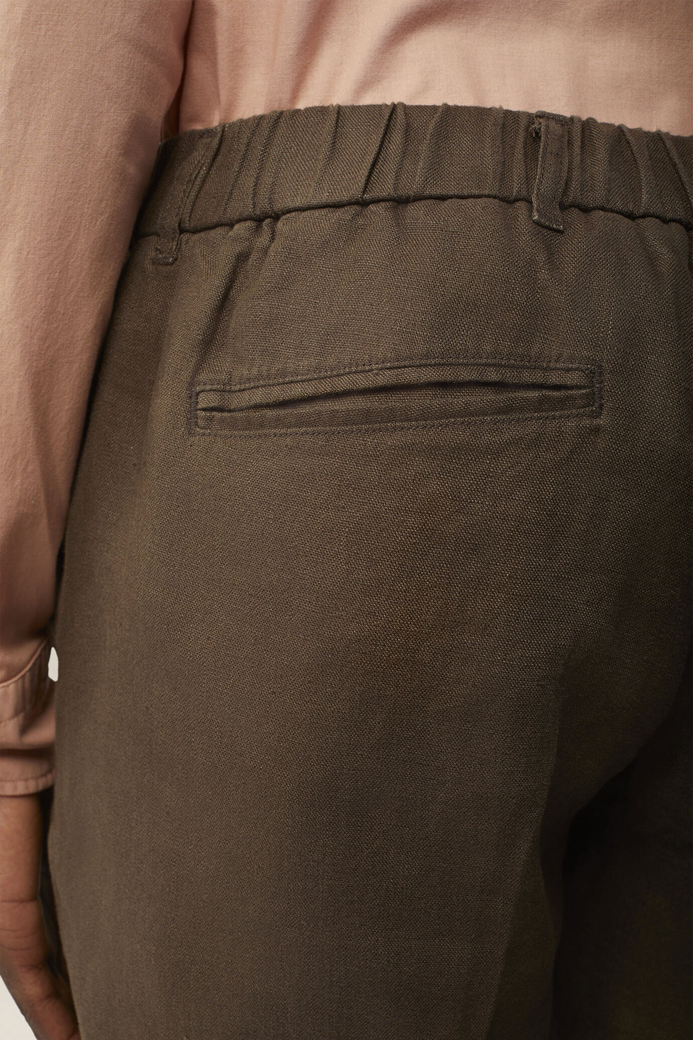 Bermuda homme 100 % lin coupe classique image number 3
