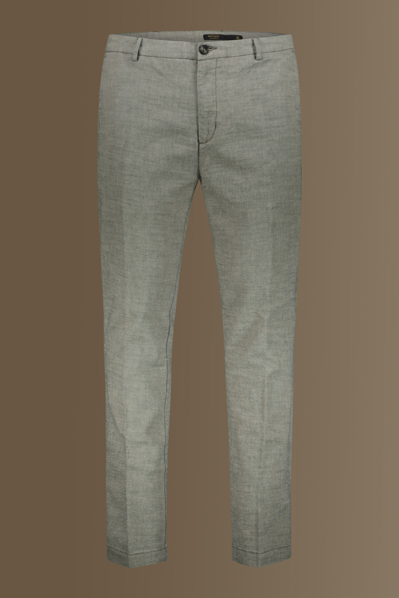 Pantalone uomo chino misto Lino image number 4