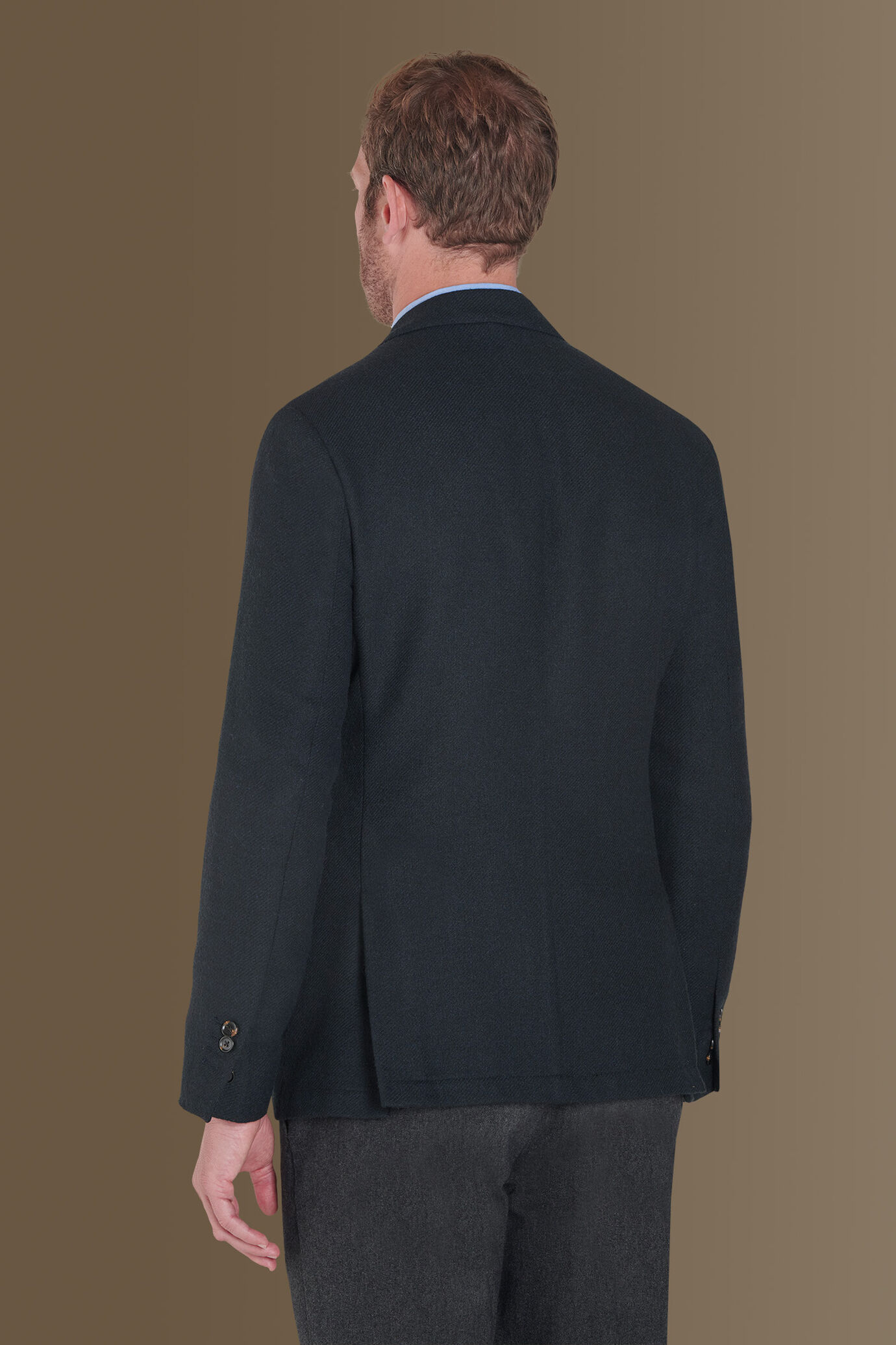 Giacca monopetto in tweed image number 3