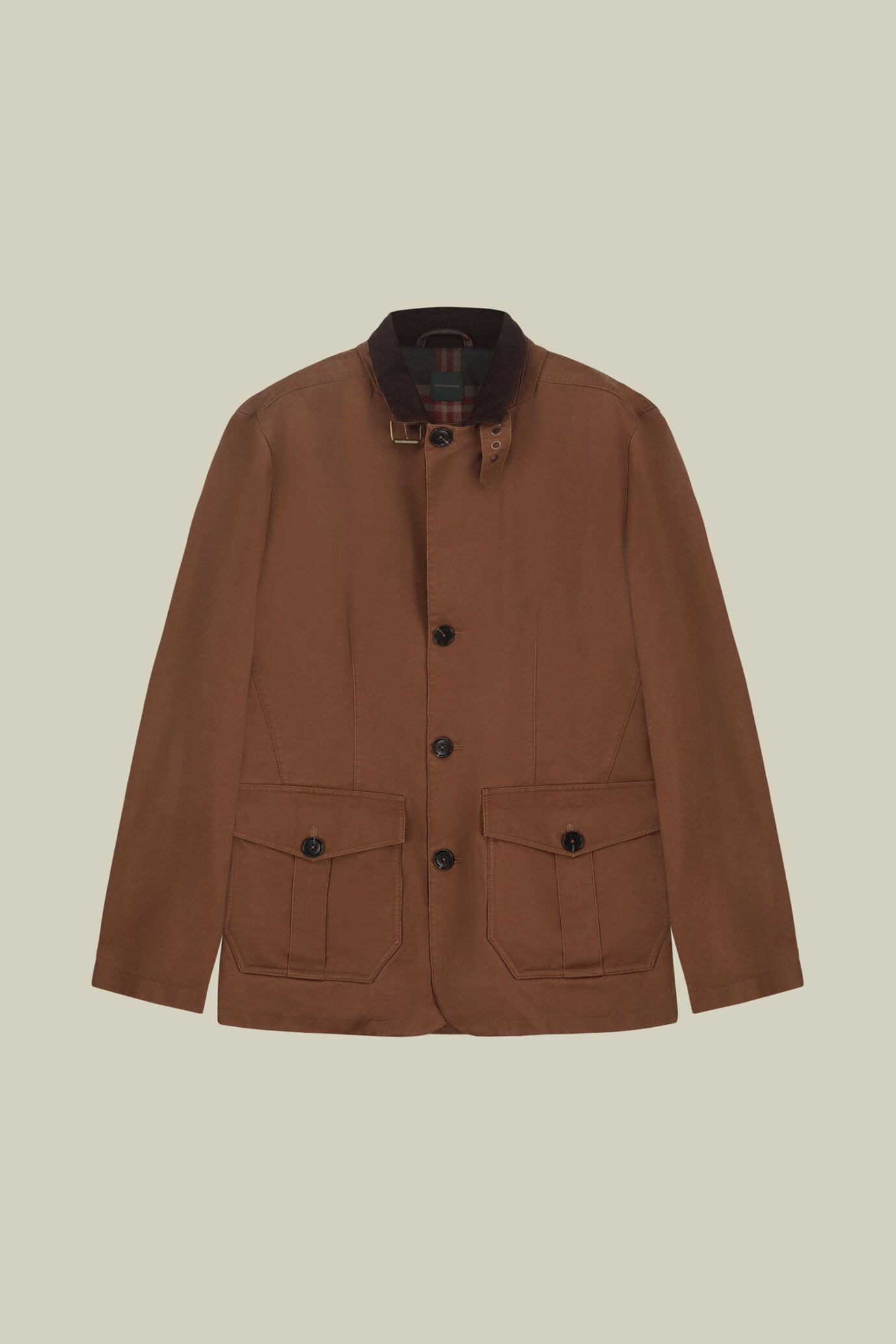 Men&rsquo;s regular-fit waxed jacket