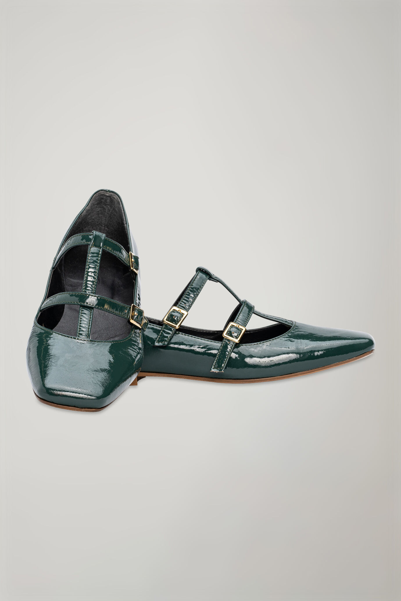 Mary Jane shoe with double buckle image number 0