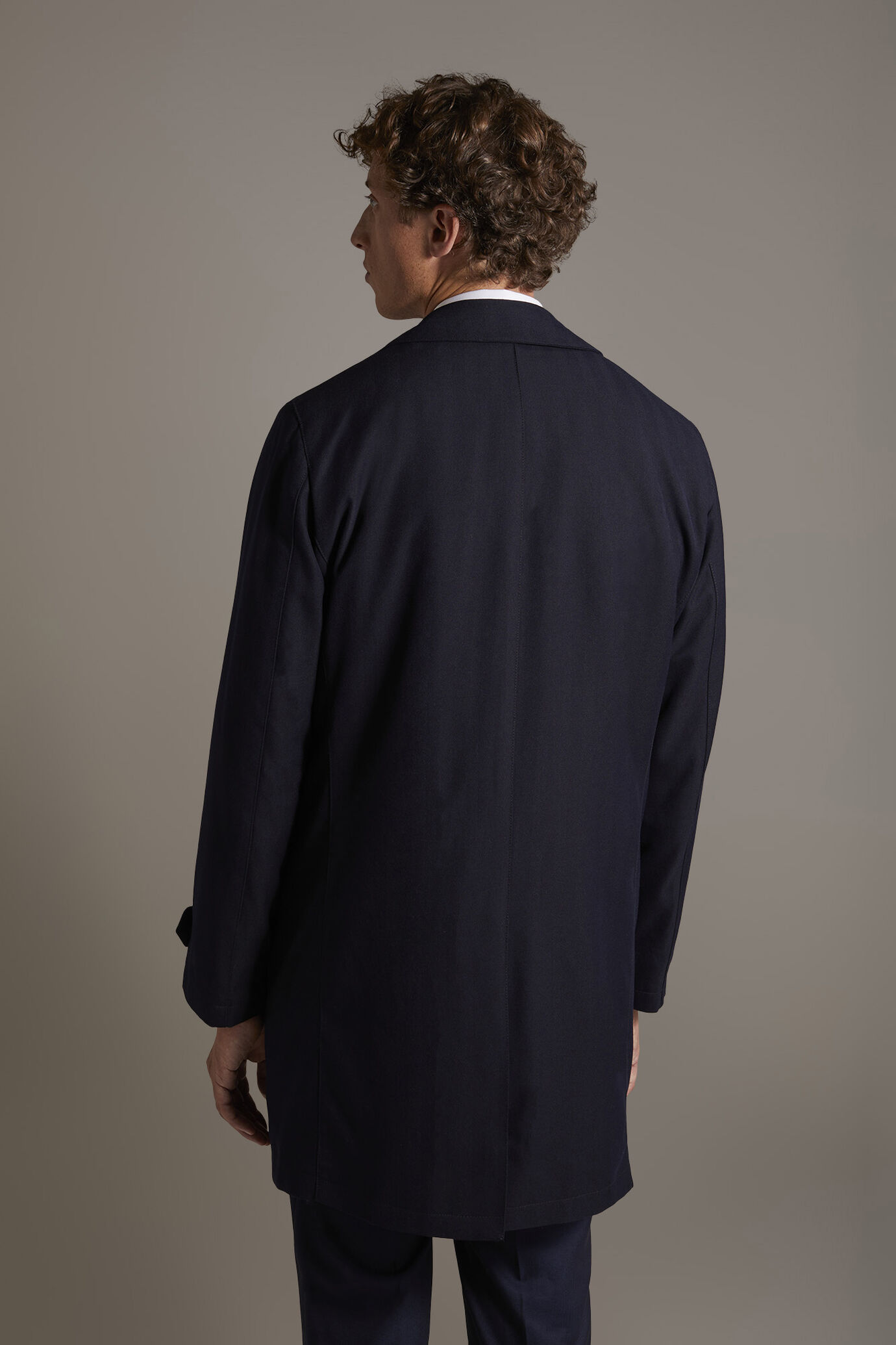 Cappotto imbottito tessuto spigato image number 3