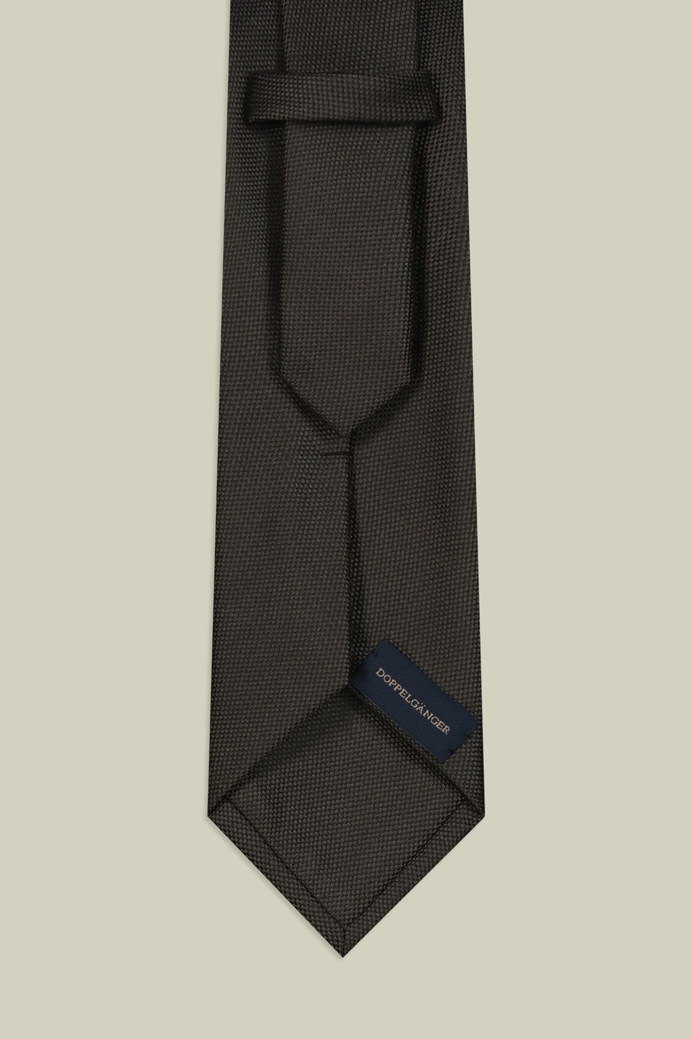 Cravatta uomo tinta unita image number 2