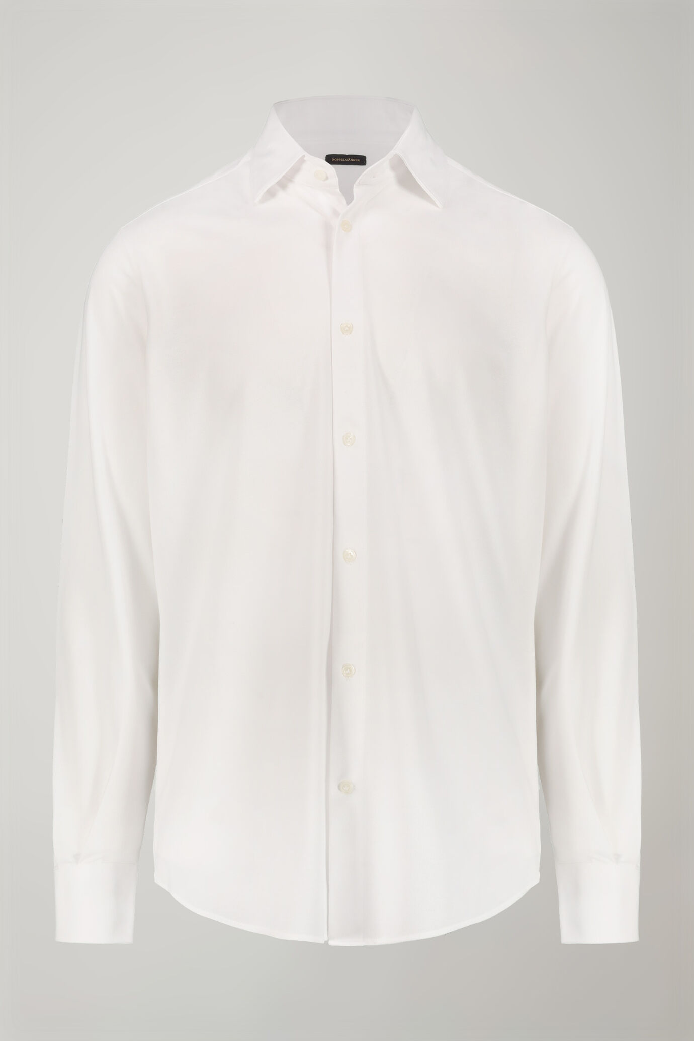 Langärmeliges Herren-Poloshirt mit klassischem Kragen aus Jersey in normaler Passform image number 5