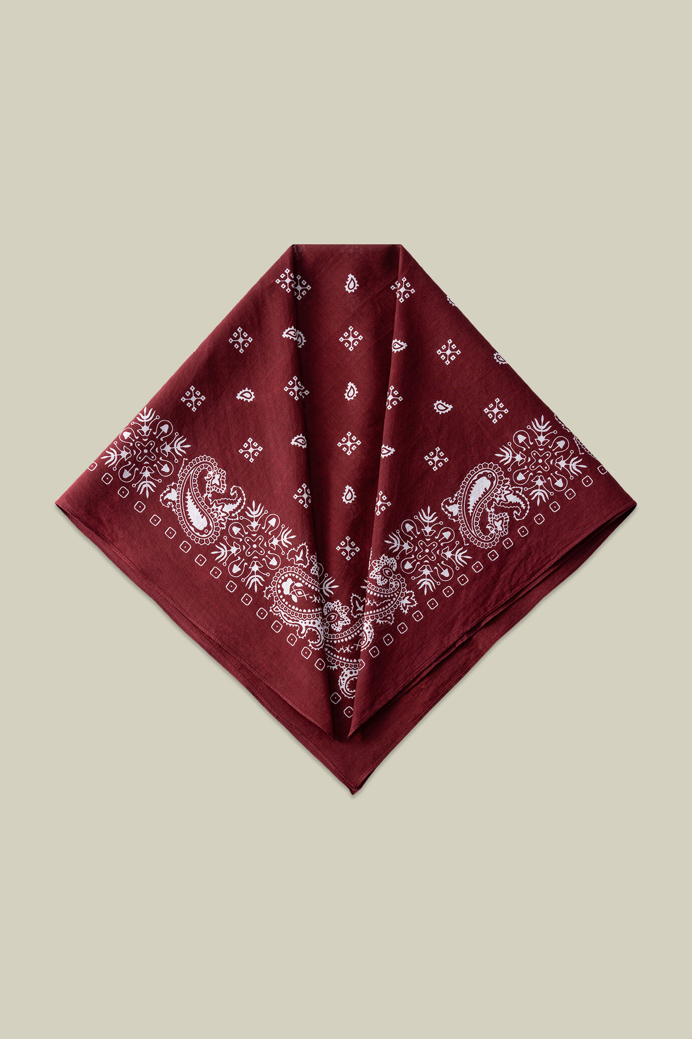 Damenschal aus Baumwolle mit Paisleymuster