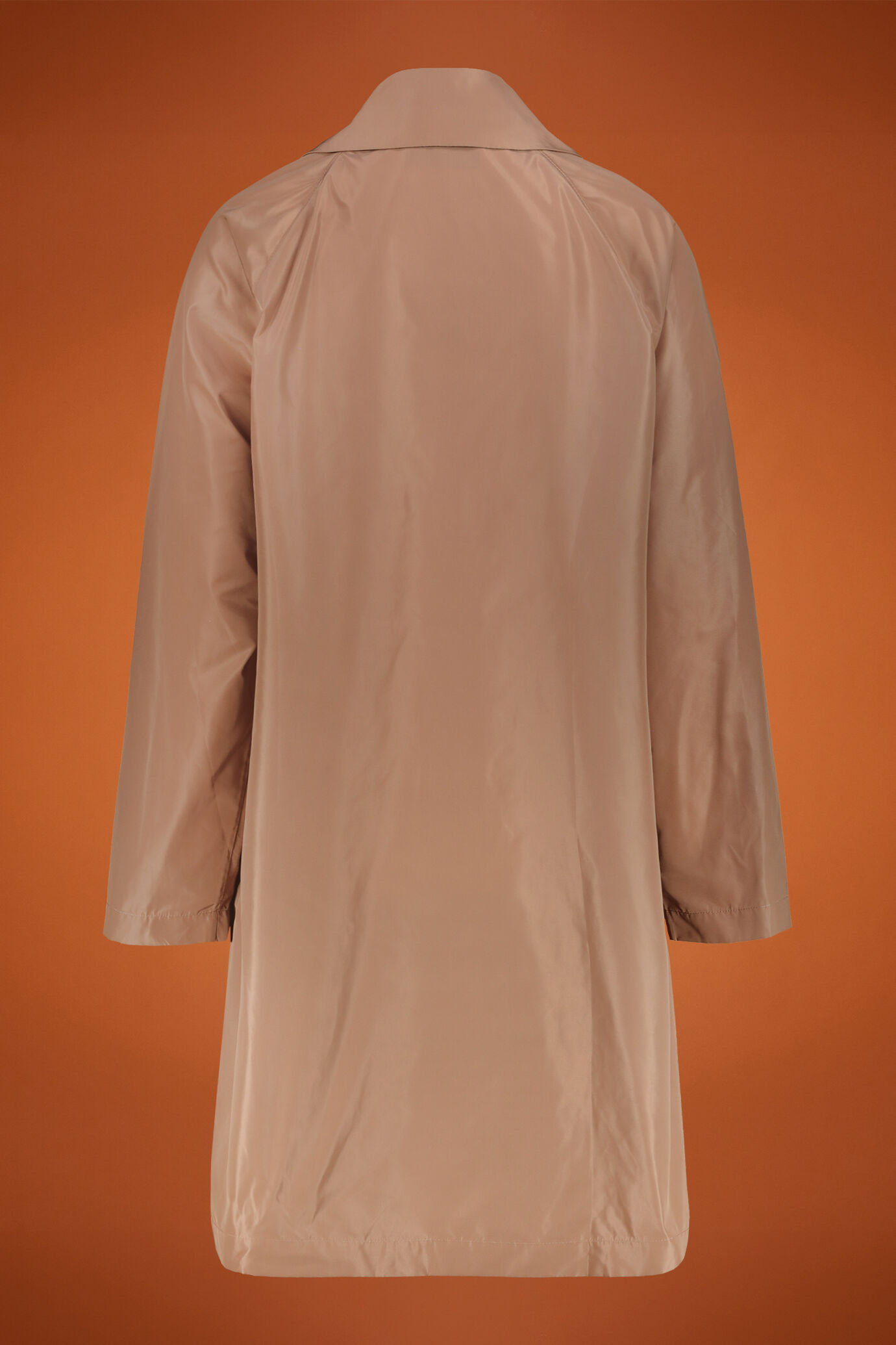 Pardessus femme non doublé en taffetas coupe oversize image number 1
