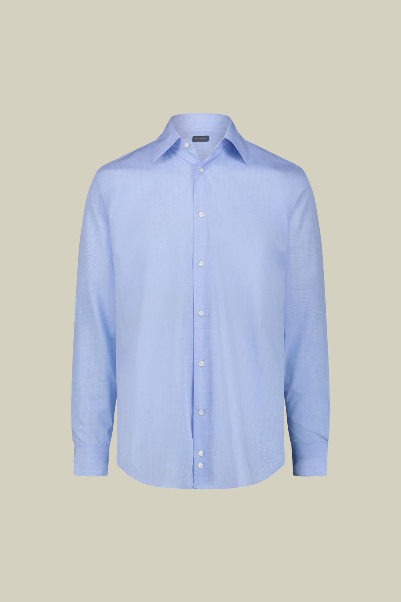 Men&rsquo;s regular-fit shirt in 100% yarn-dyed Prince of Wales check image number 5