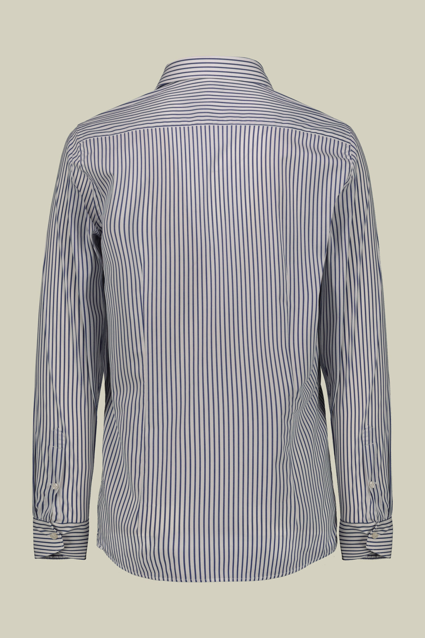 Men's technical striped shirt with classic collar suitable for cufflinks image number 5