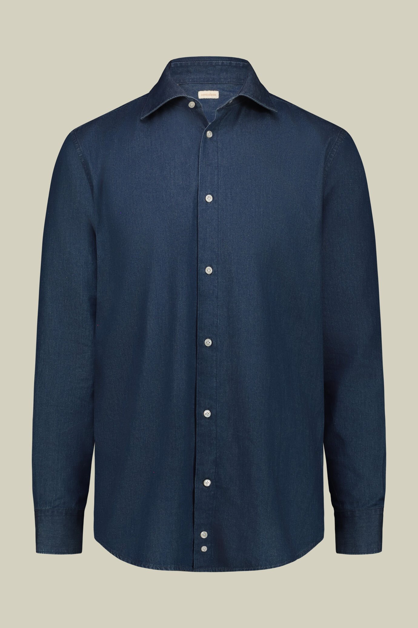 Chemise homme 100 % coton denim coupe slim image number 4