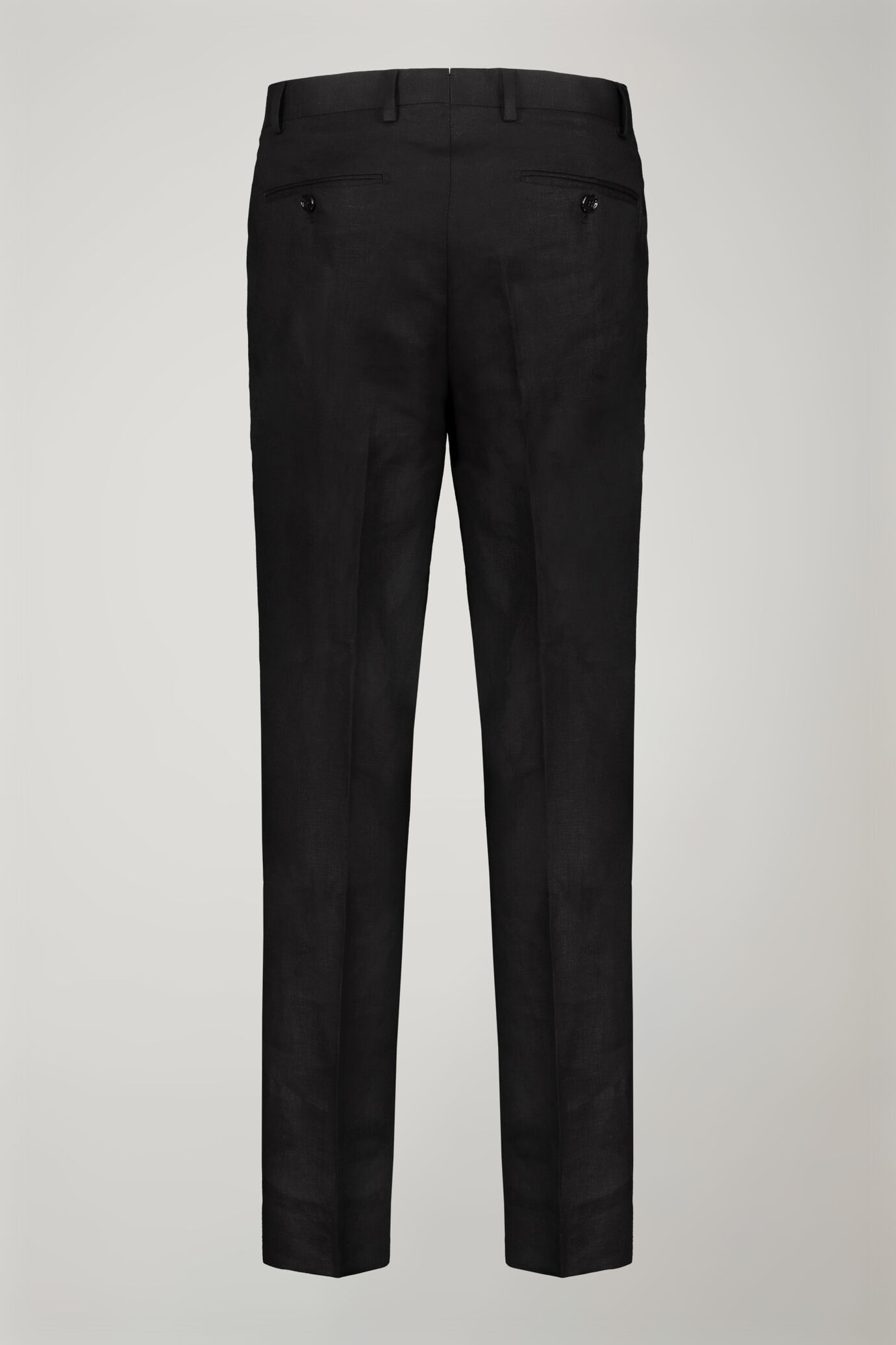 Abito uomo monopetto 100% lino regular fit image number 7