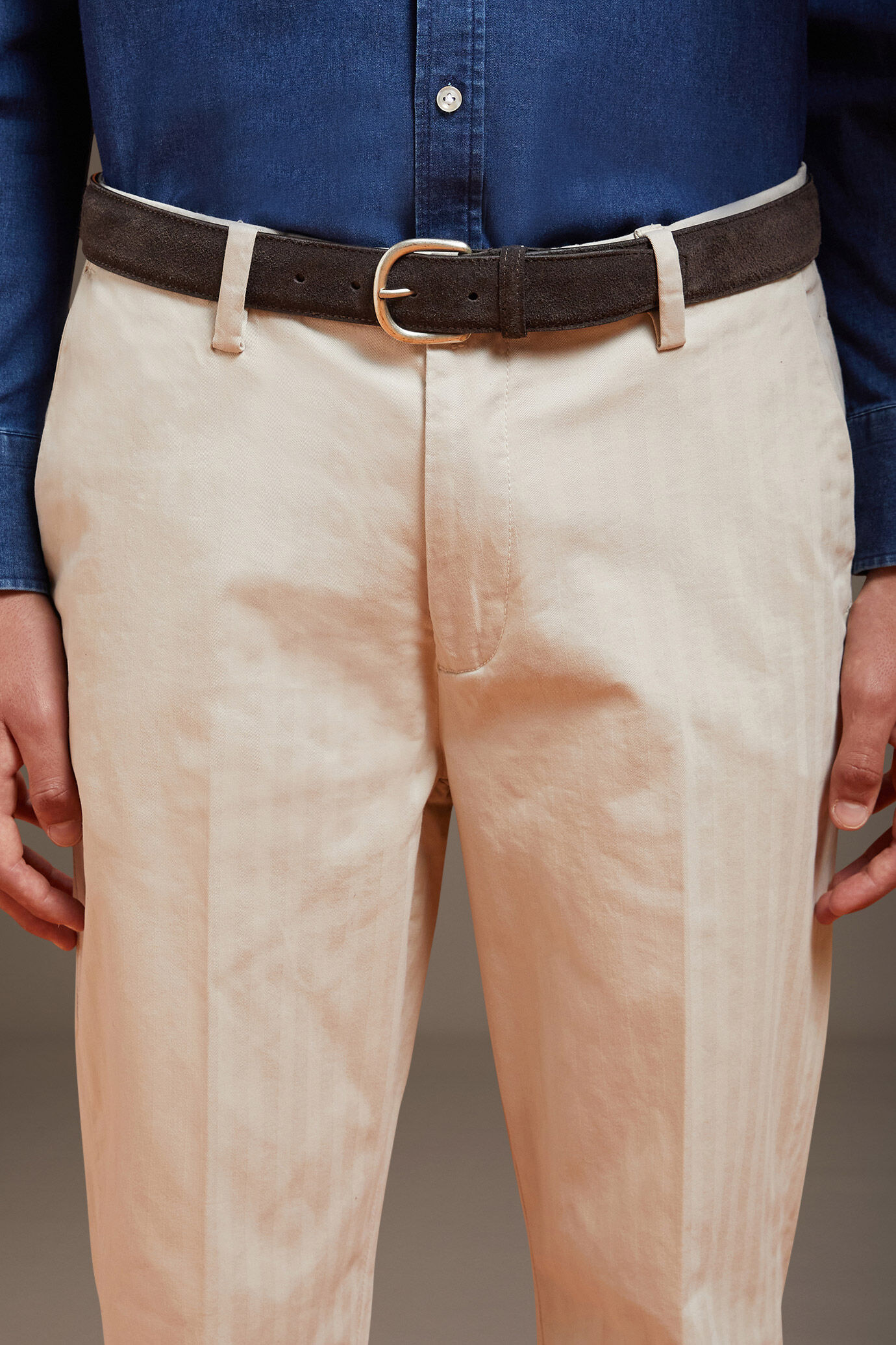 Cintura classica uomo 100% vera pelle image number 1
