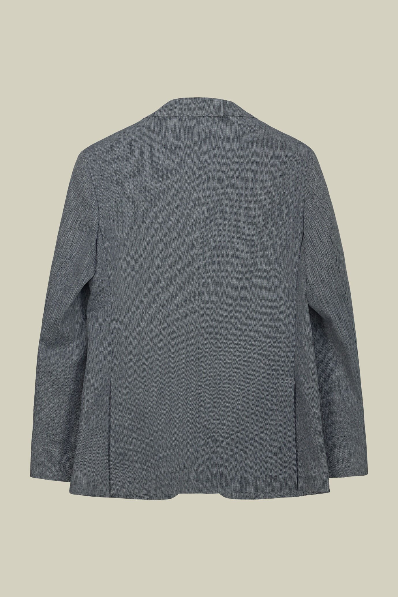 Veste homme à un bouton, motif chevrons image number 1