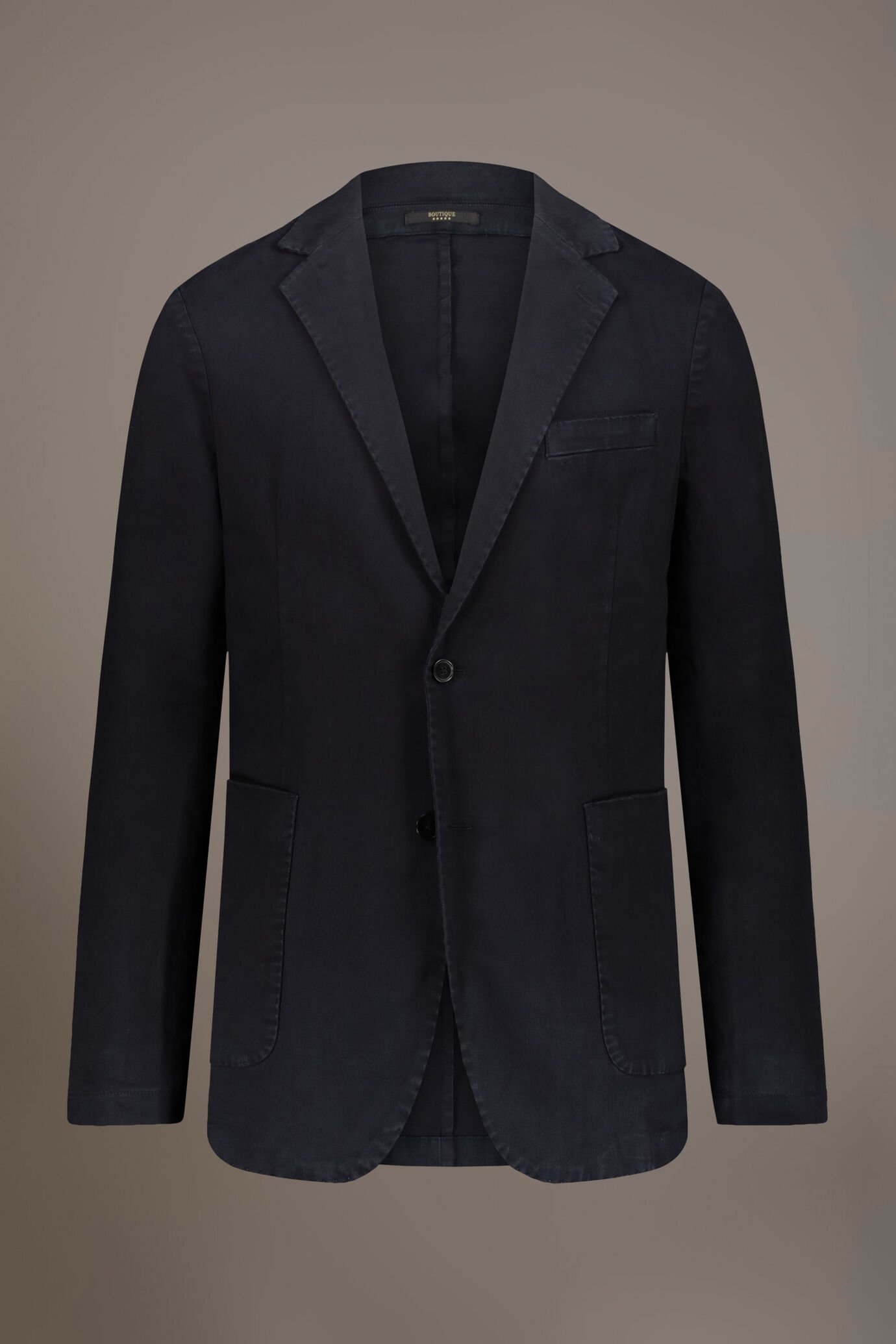 Single-breasted jacket with patch pocket image number 0