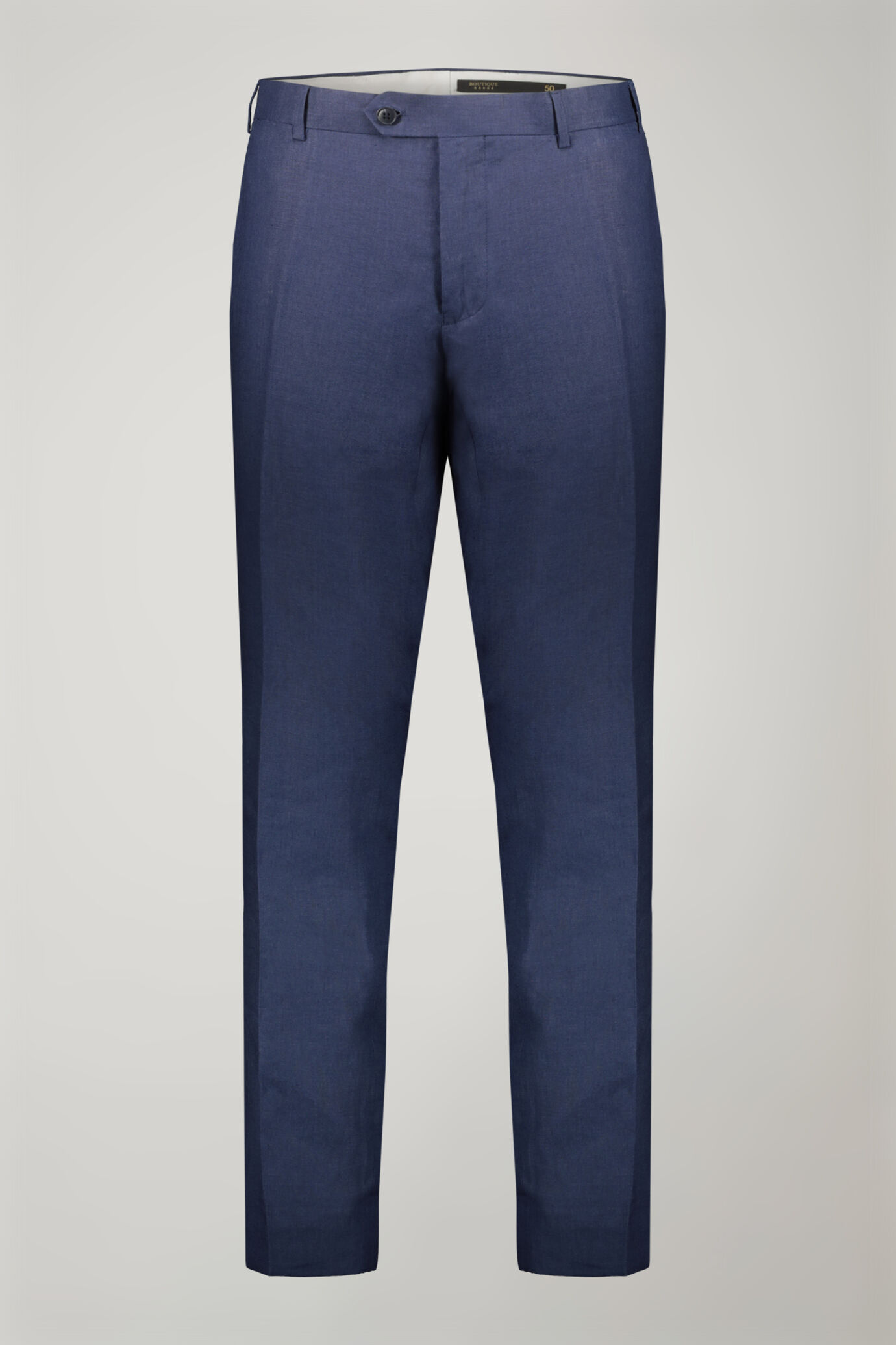 Single-breasted suit 100% Linen regular fit solid color image number 2