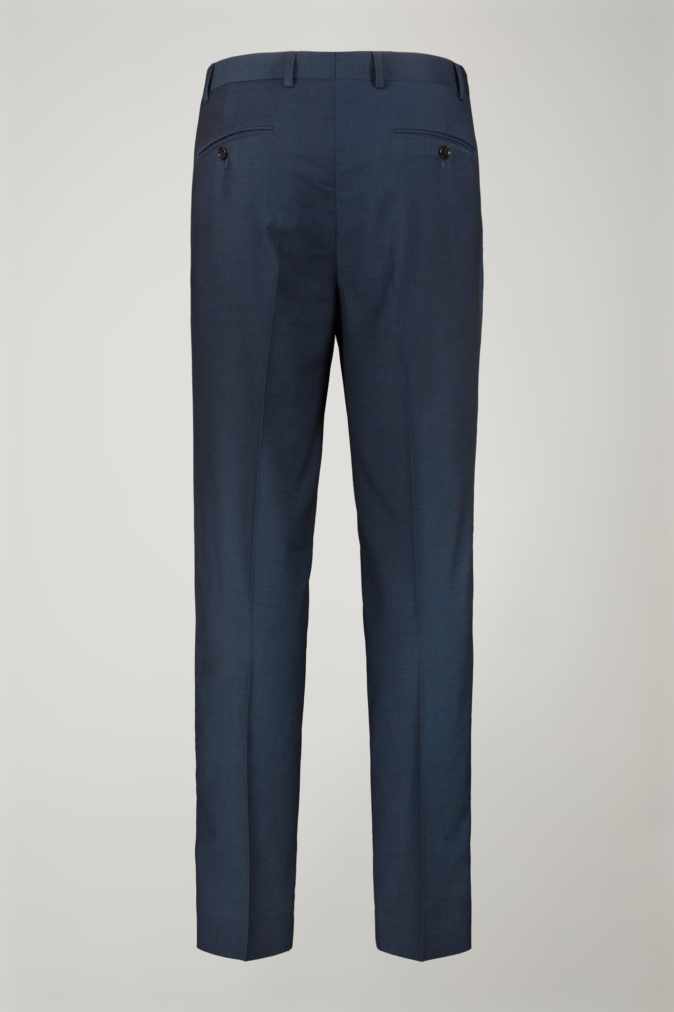 Costume homme à simple boutonnage avec motif œil-de-perdrix coupe régulière image number 8