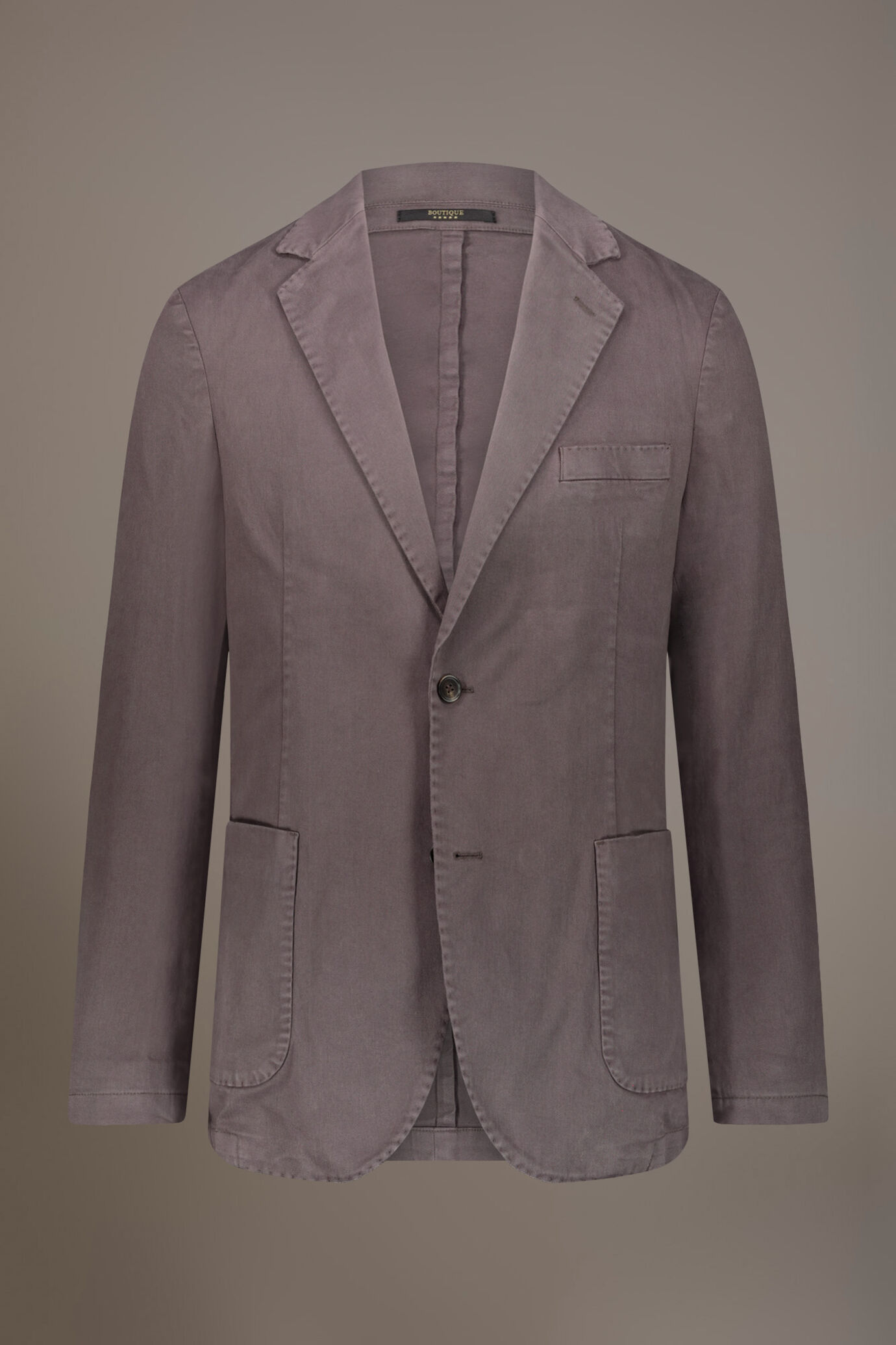 Giacca monopetto con tasche a toppa image number 5