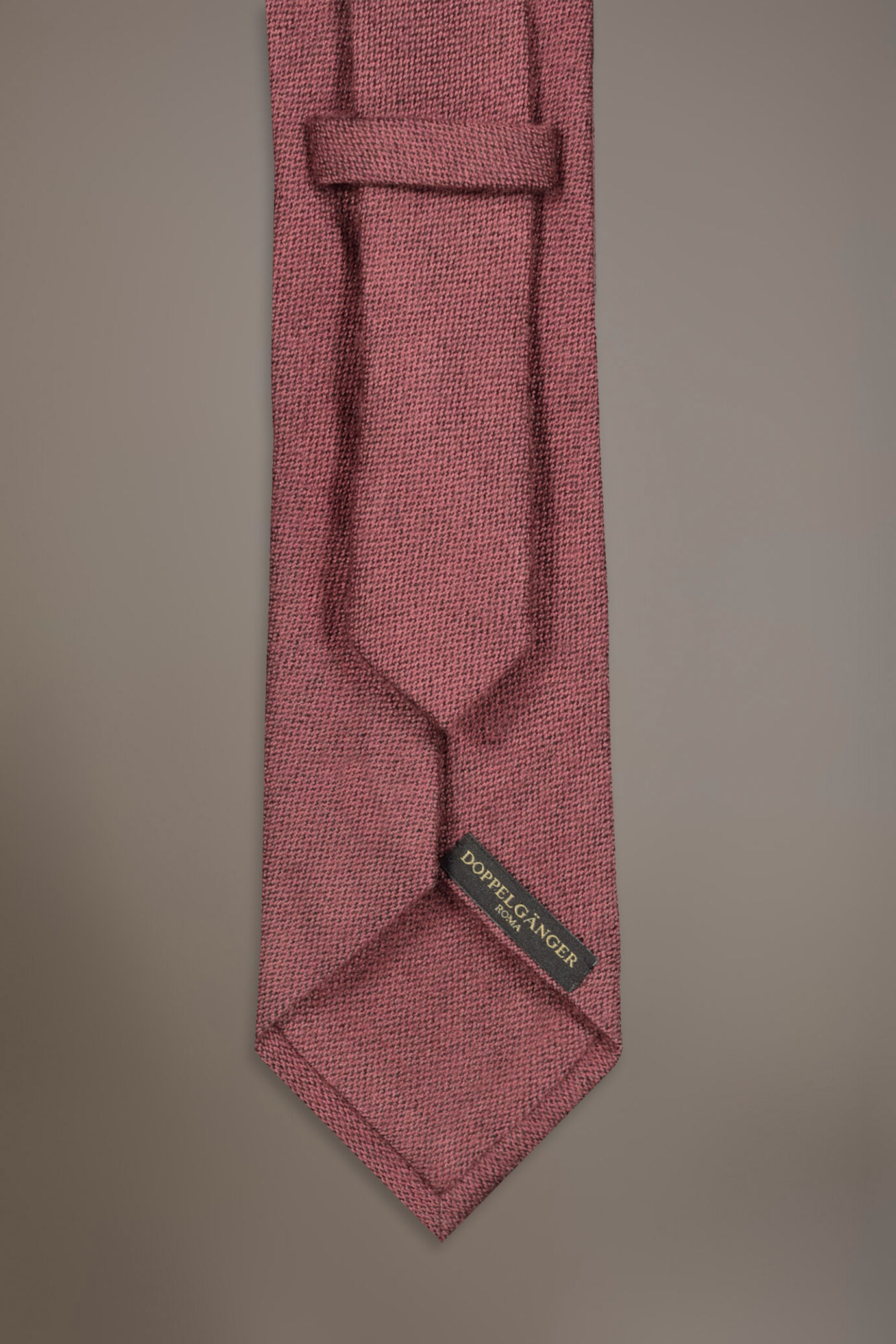 Cravatta misto lana effetto spazzolato image number 1