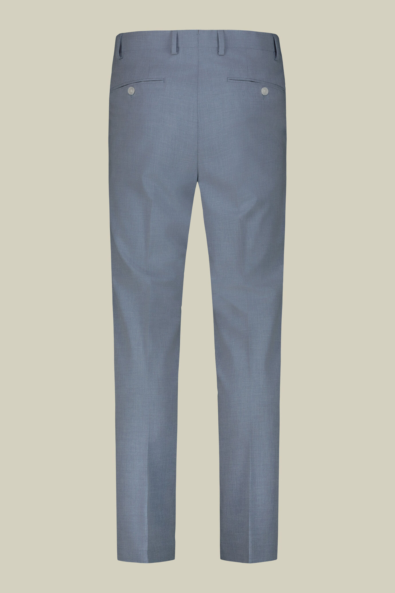 Single-breasted men's suit with single-pleat trousers in two-way stretch fabric image number 7
