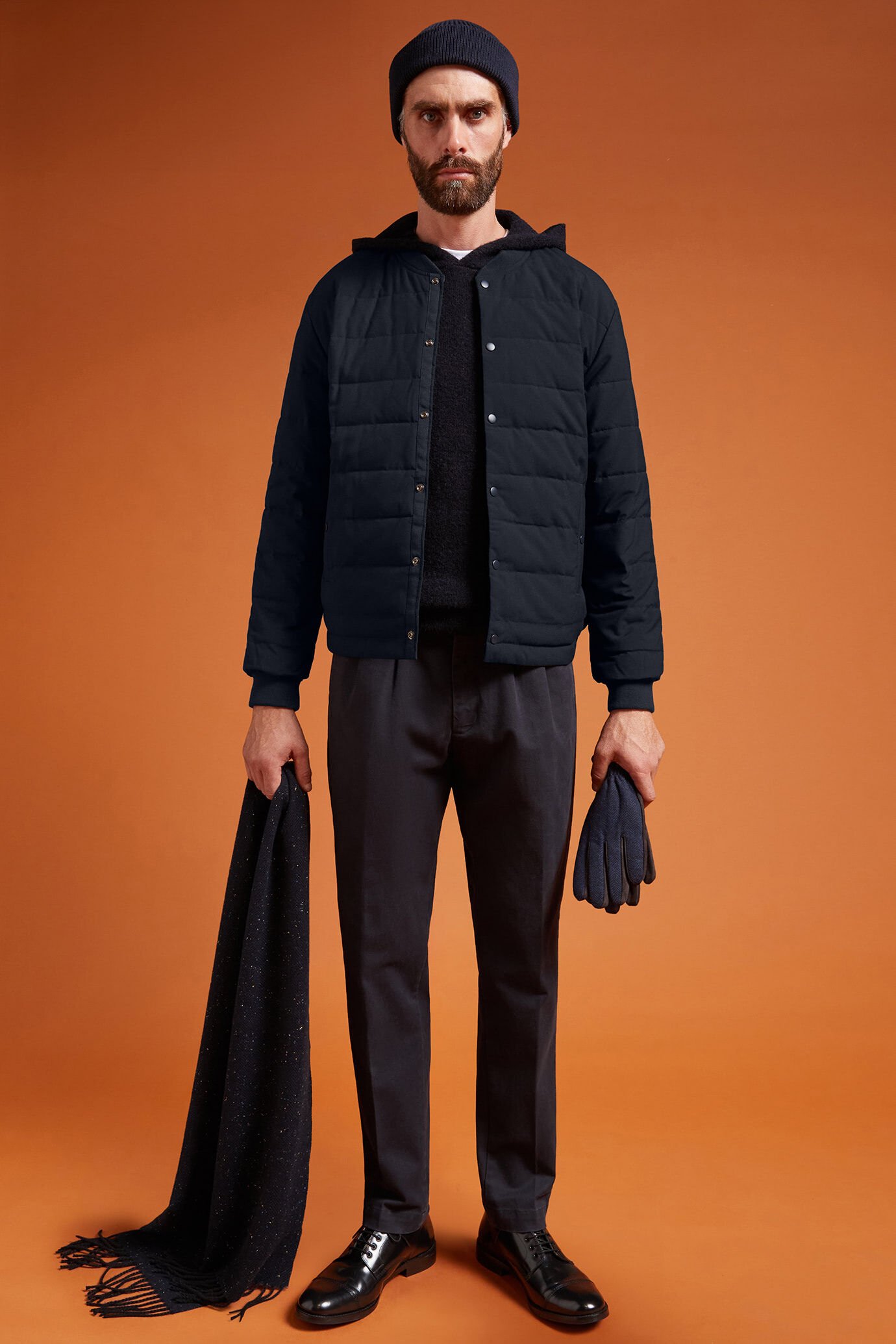 Piumino Imbottito Reversibile comfort fit image number 1