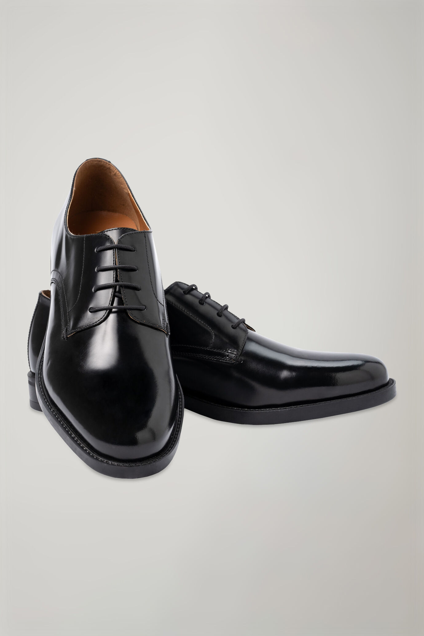 Men's derby shoes 100% leather image number 0