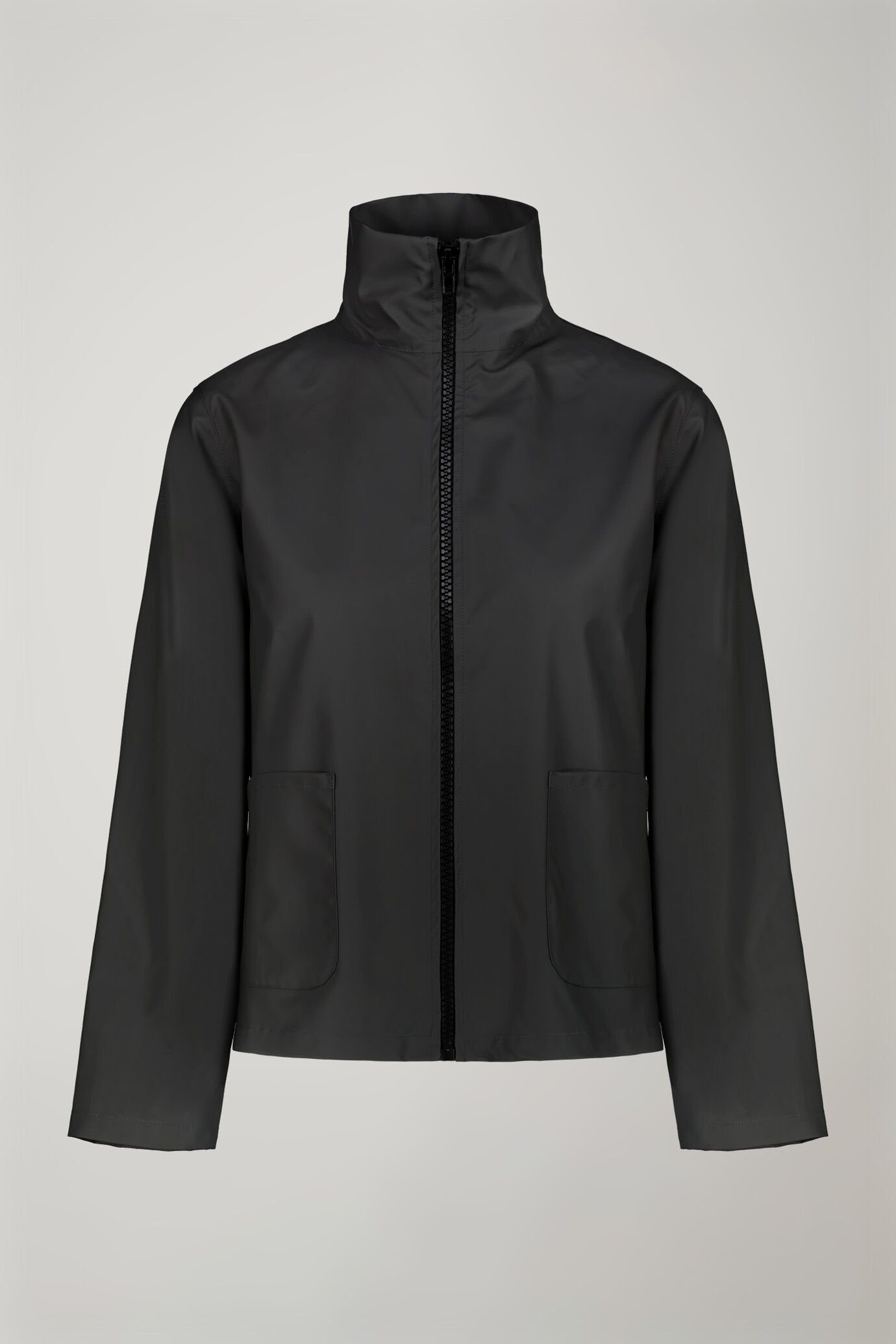 Women’s technical jacket with zip regular fit image number 4