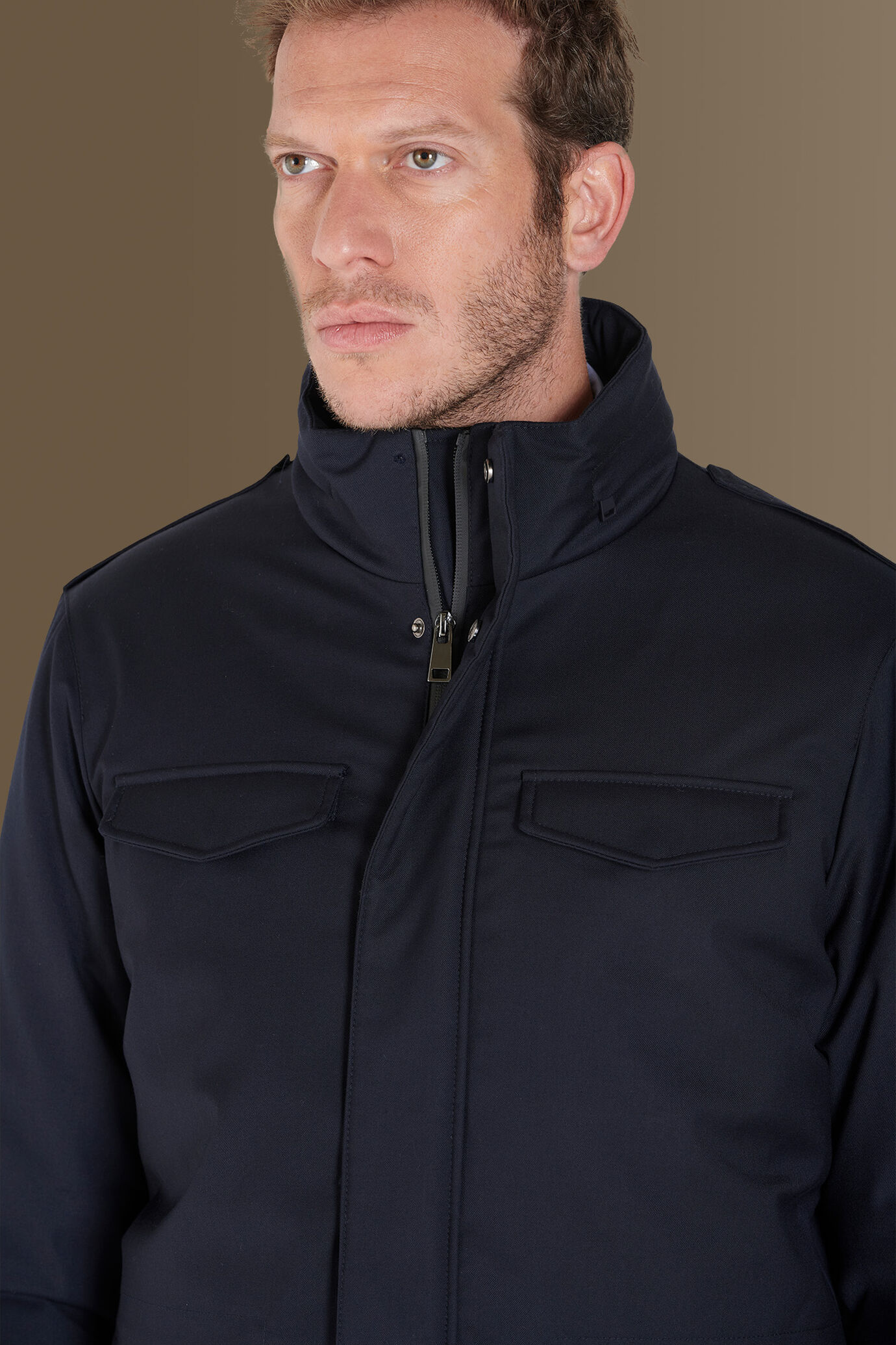 Field jacket coated image number 4
