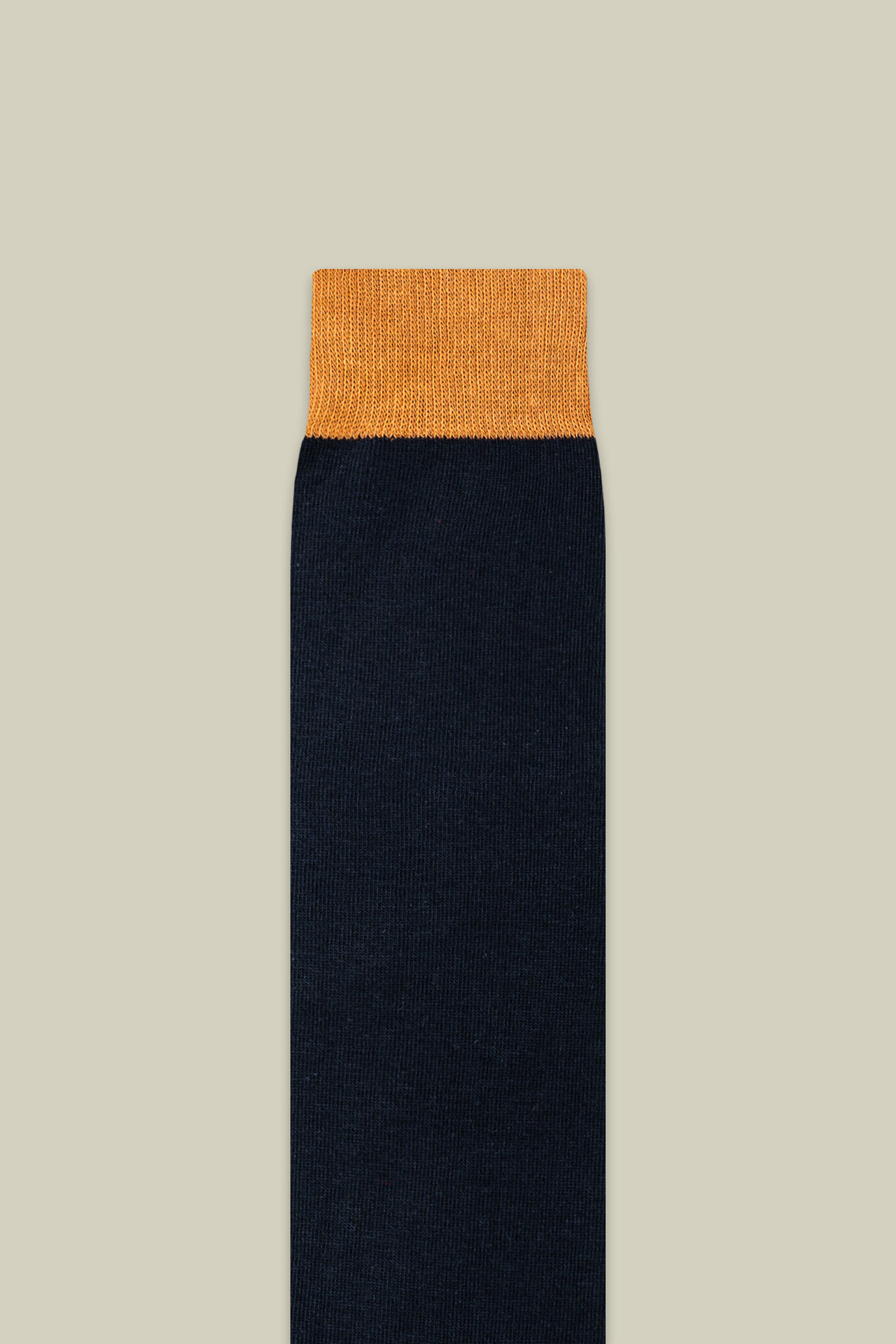 Bicolor-Socken für Herren aus glatt gestricktem Material image number 2