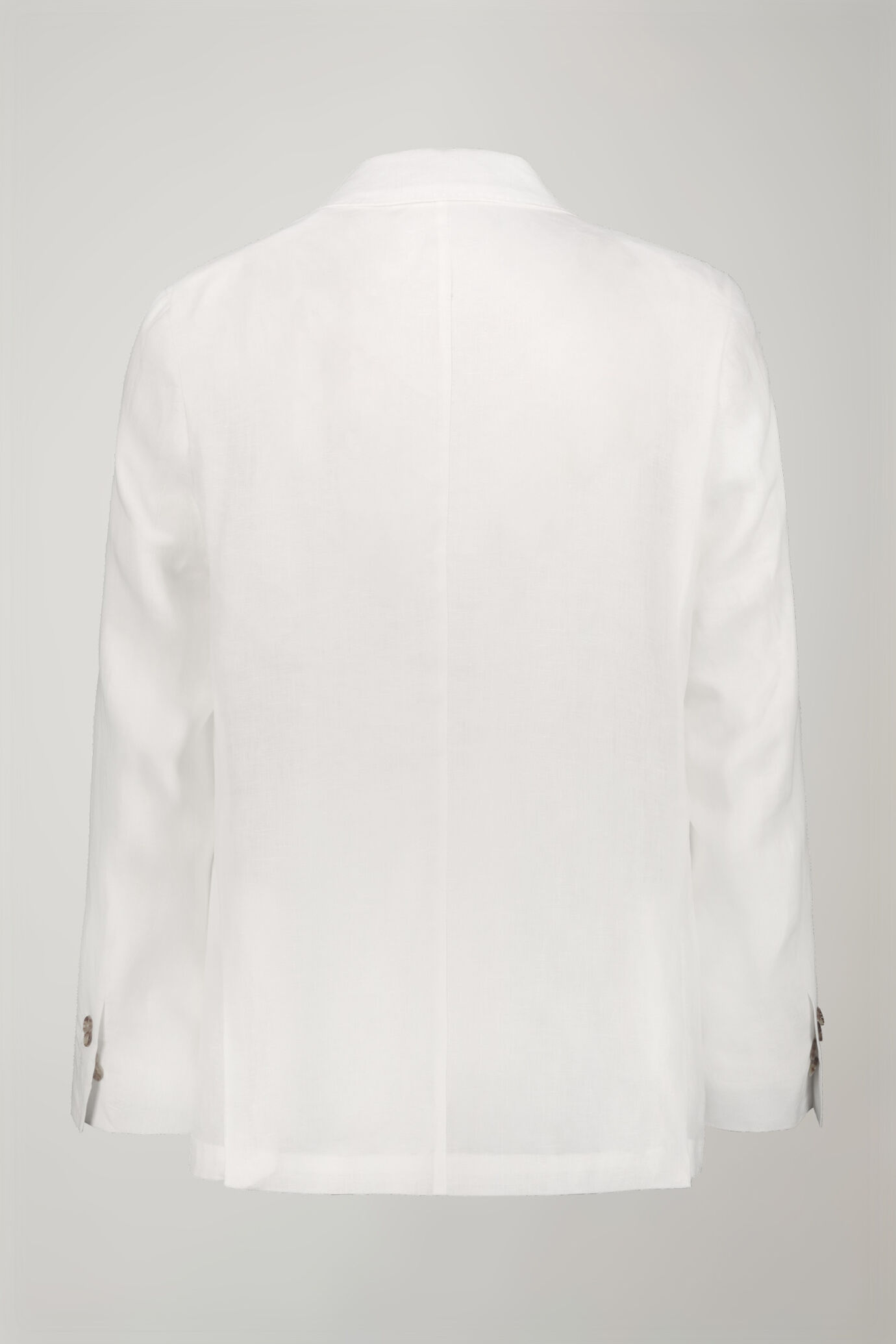 Abito uomo monopetto 100% lino regular fit image number 5