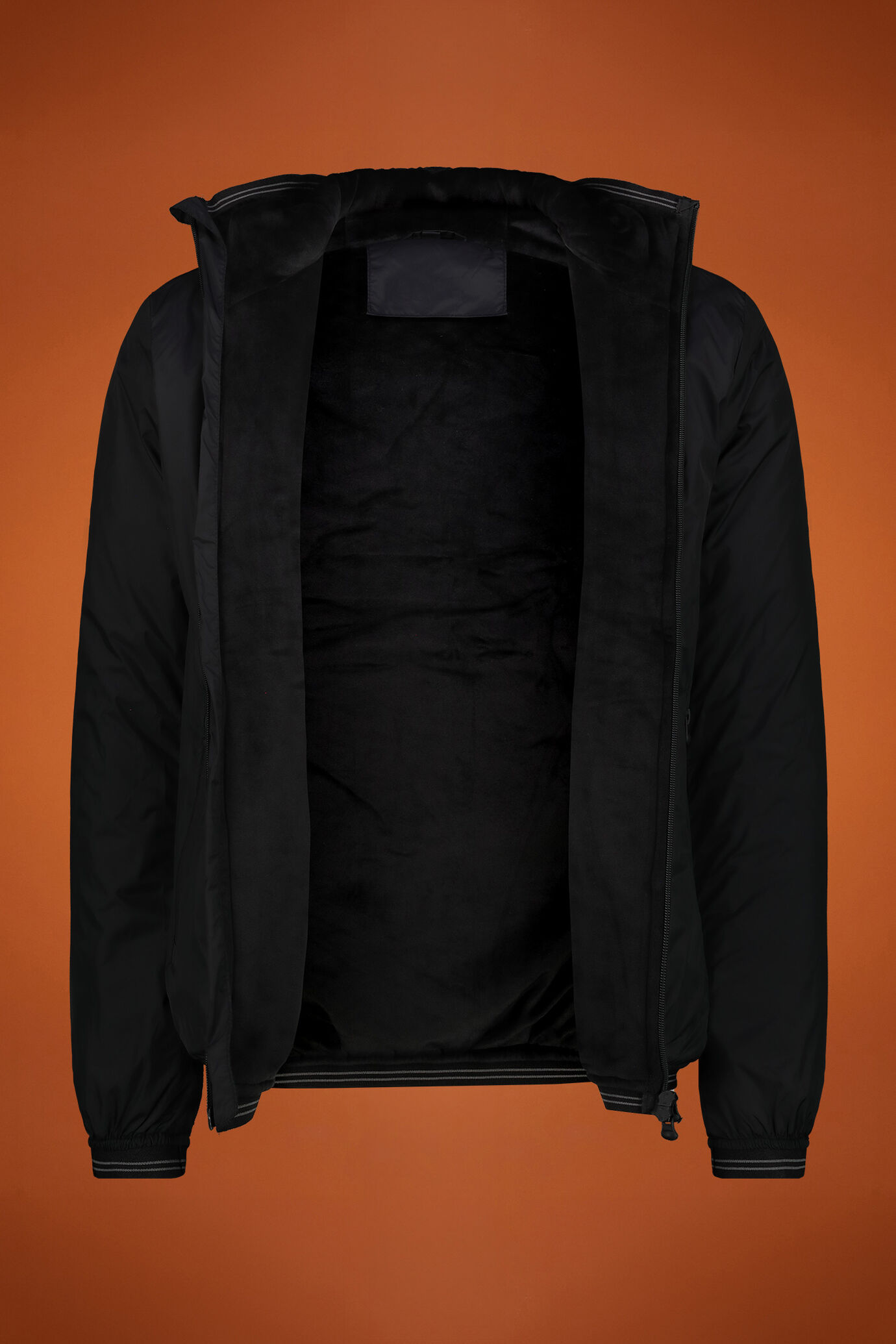 Technische Herrenjacke mit Kapuze und Innenfutter image number 2