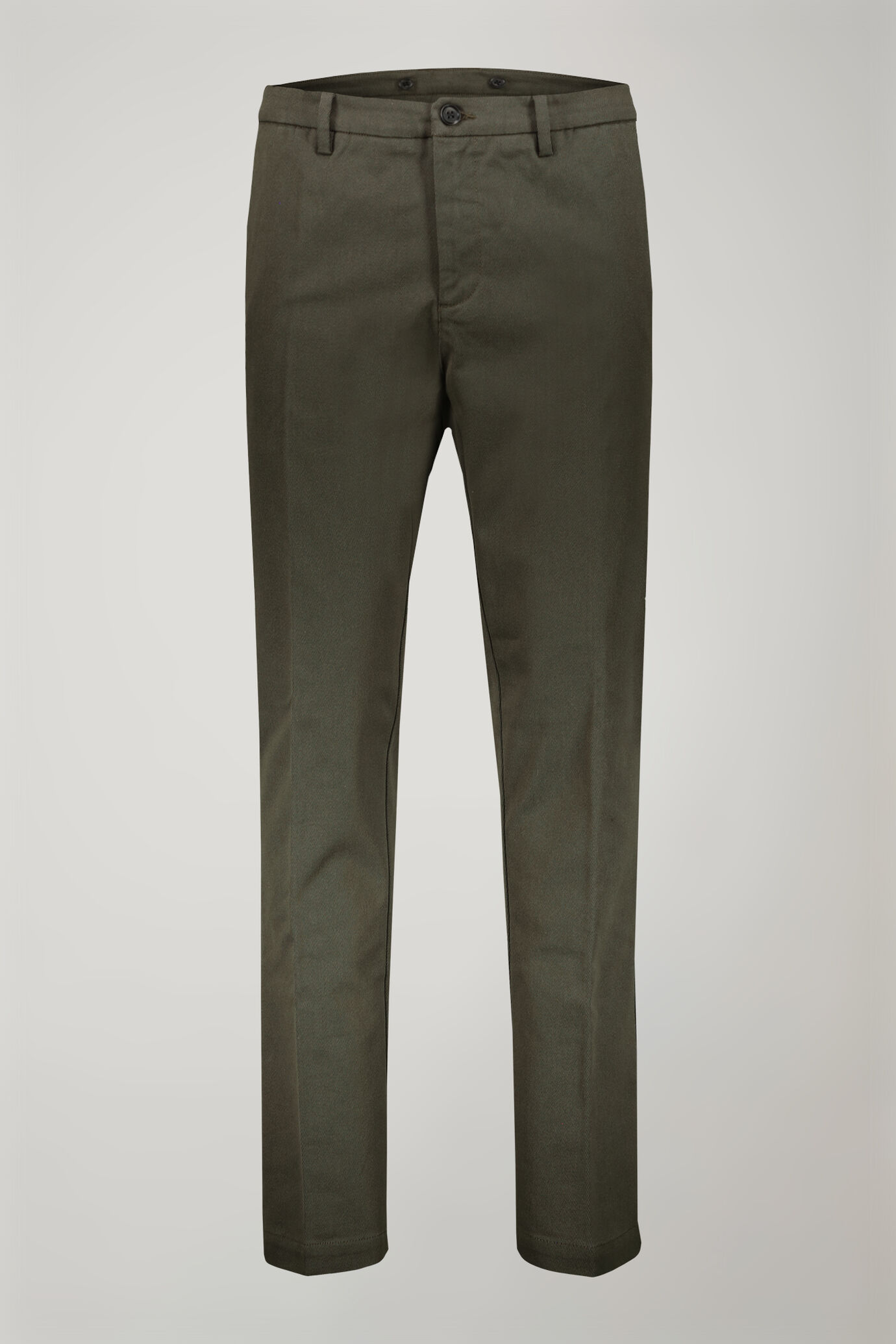 Men's chino pants cotton fabric hand wool cavalry twill image number 0