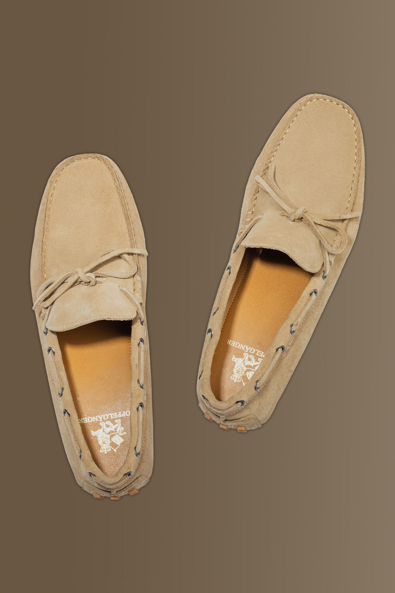 Mocassino uomo in vera pelle scamosciata image number 3