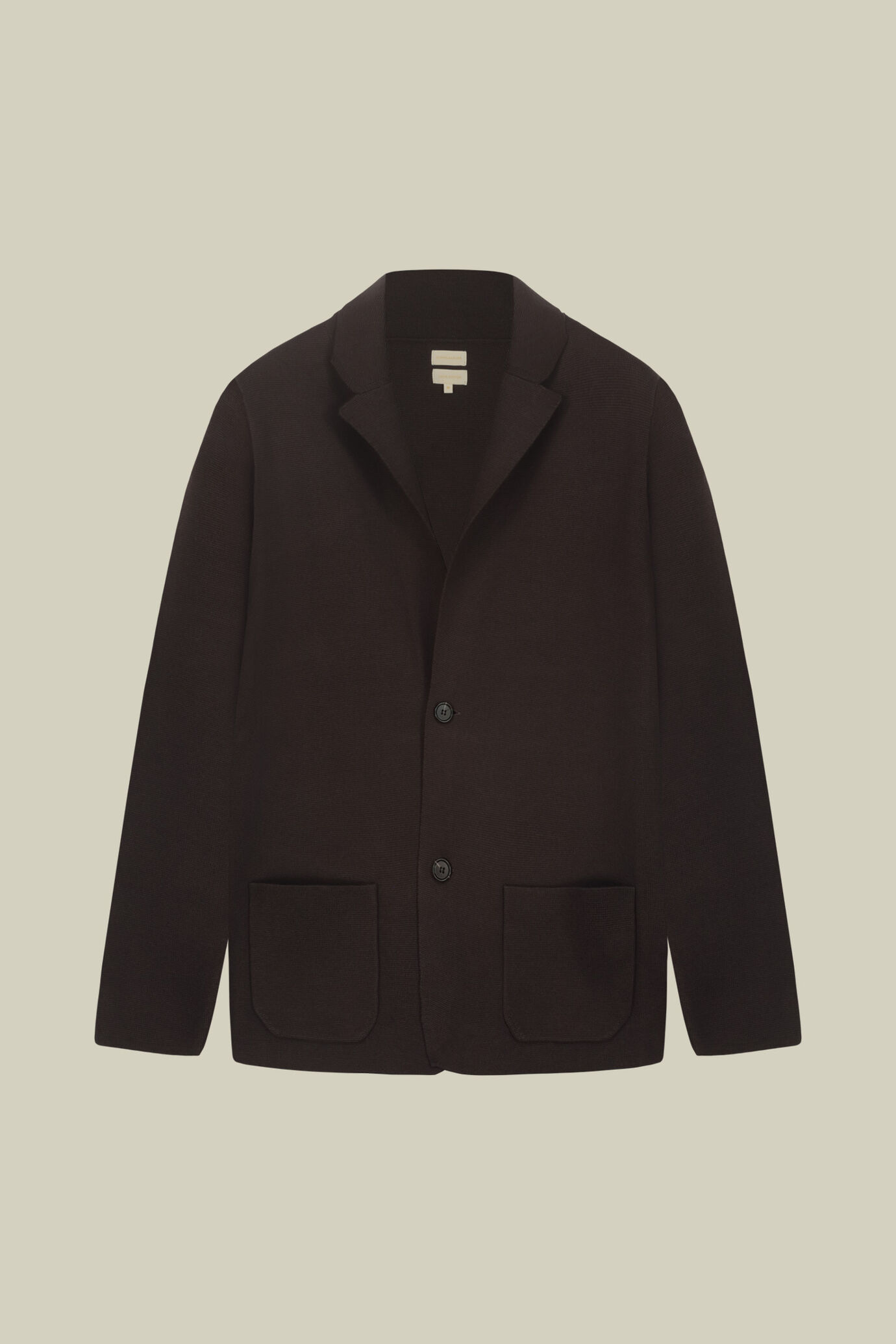 Einreihige Herren-Strickjacke im Mail&auml;nder Naht-Muster aus 100% Baumwolle Regular Fit image number 4