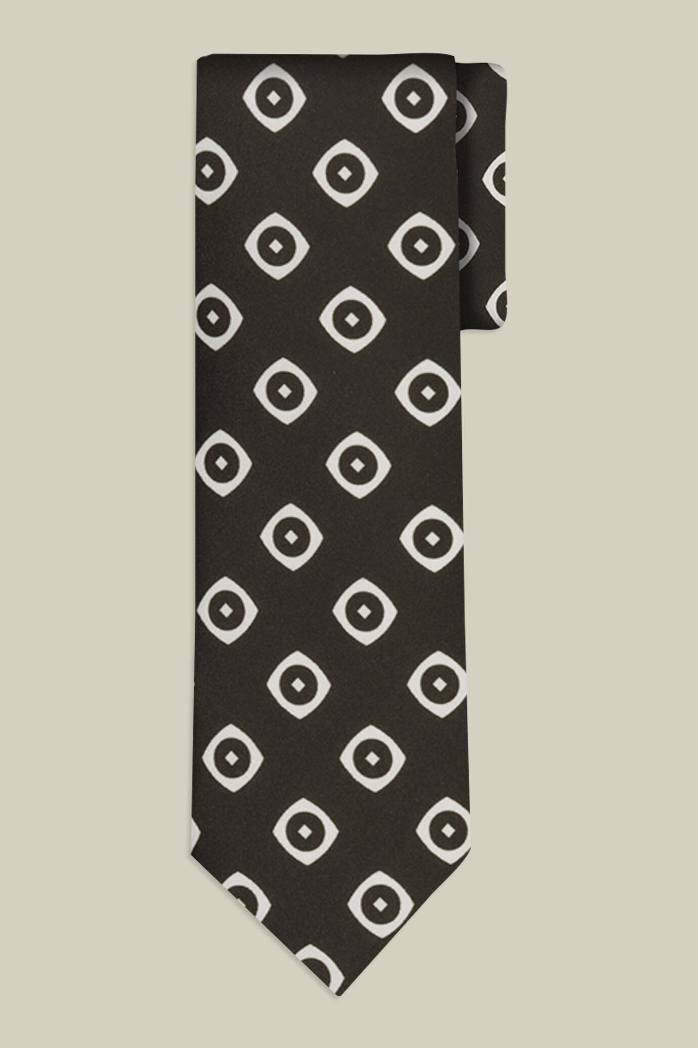Cravate homme gros motif