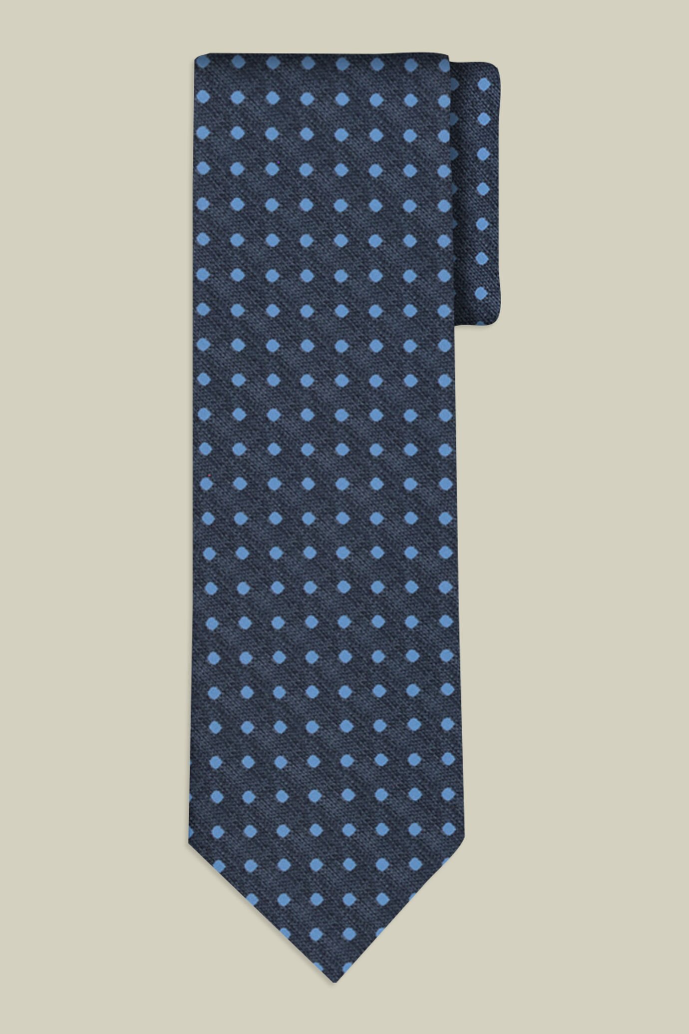 Cravate homme à micro pois