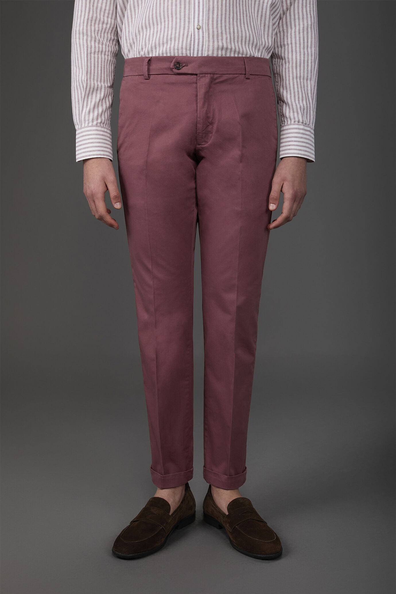 Pantalon chino classique pour homme regular fit