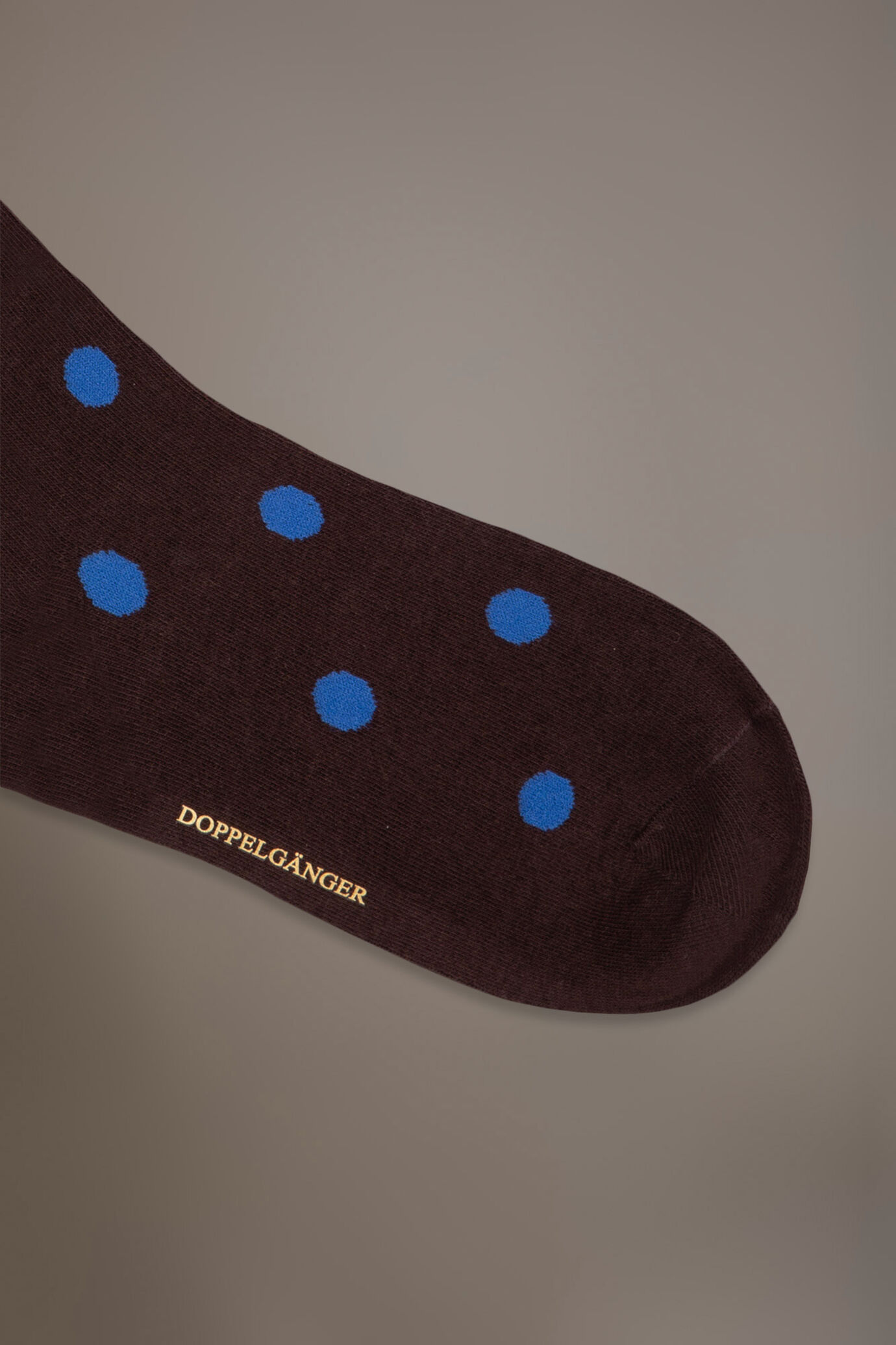 Calze uomo in misto cotone a pois image number 1