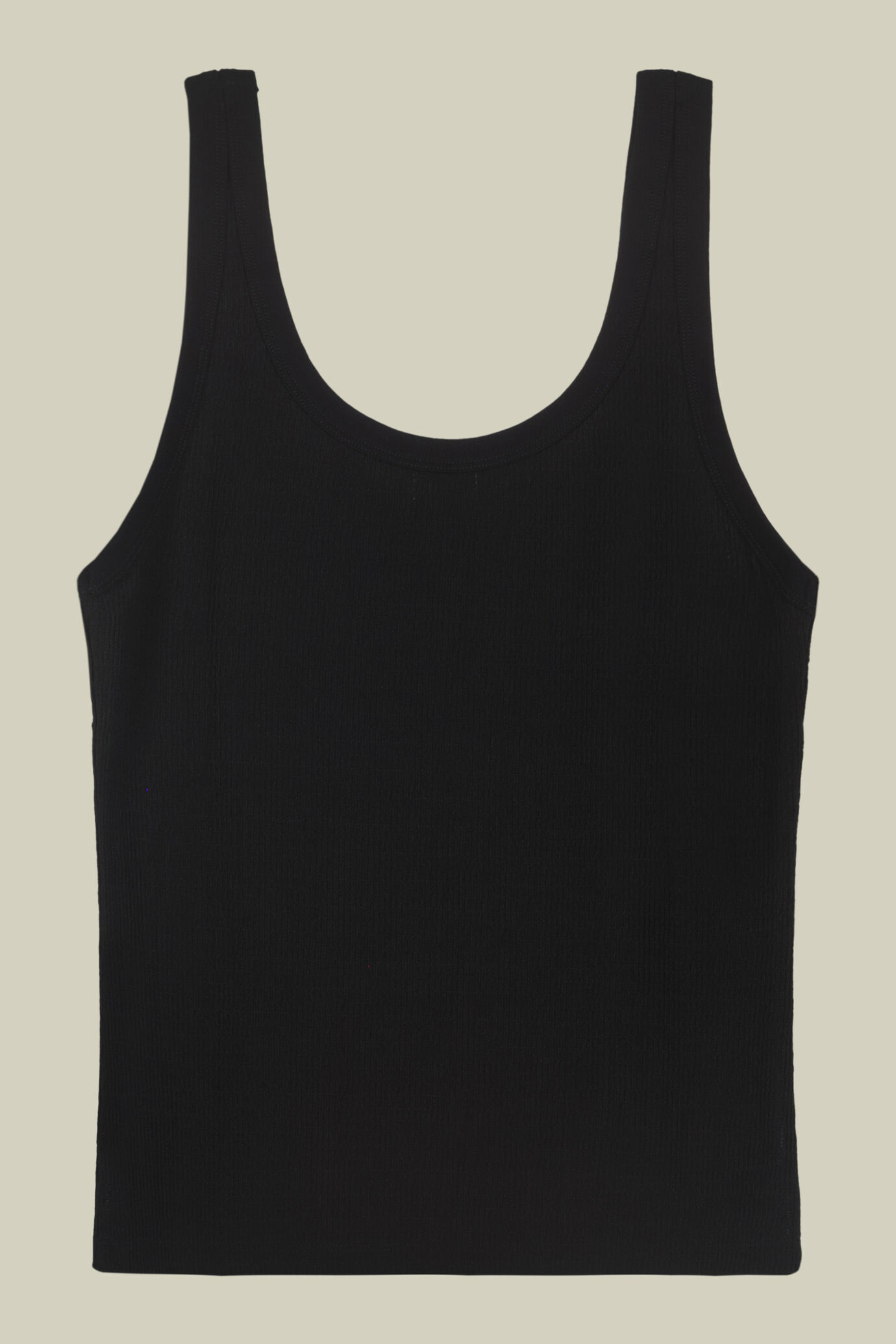 Women's ribbed tank top image number 5