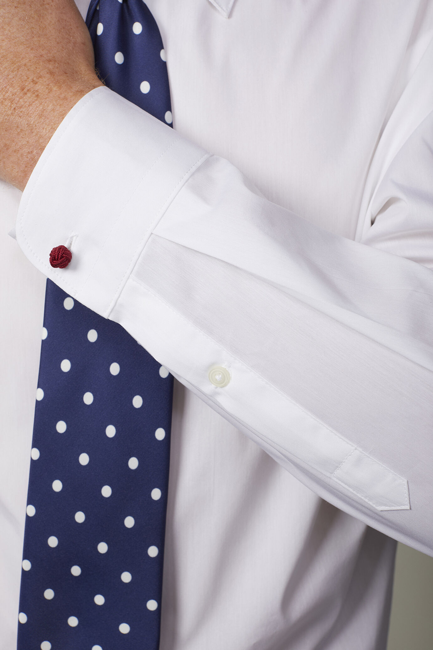 Men's tech shirt classic collar nylon fabric regular fit image number 5