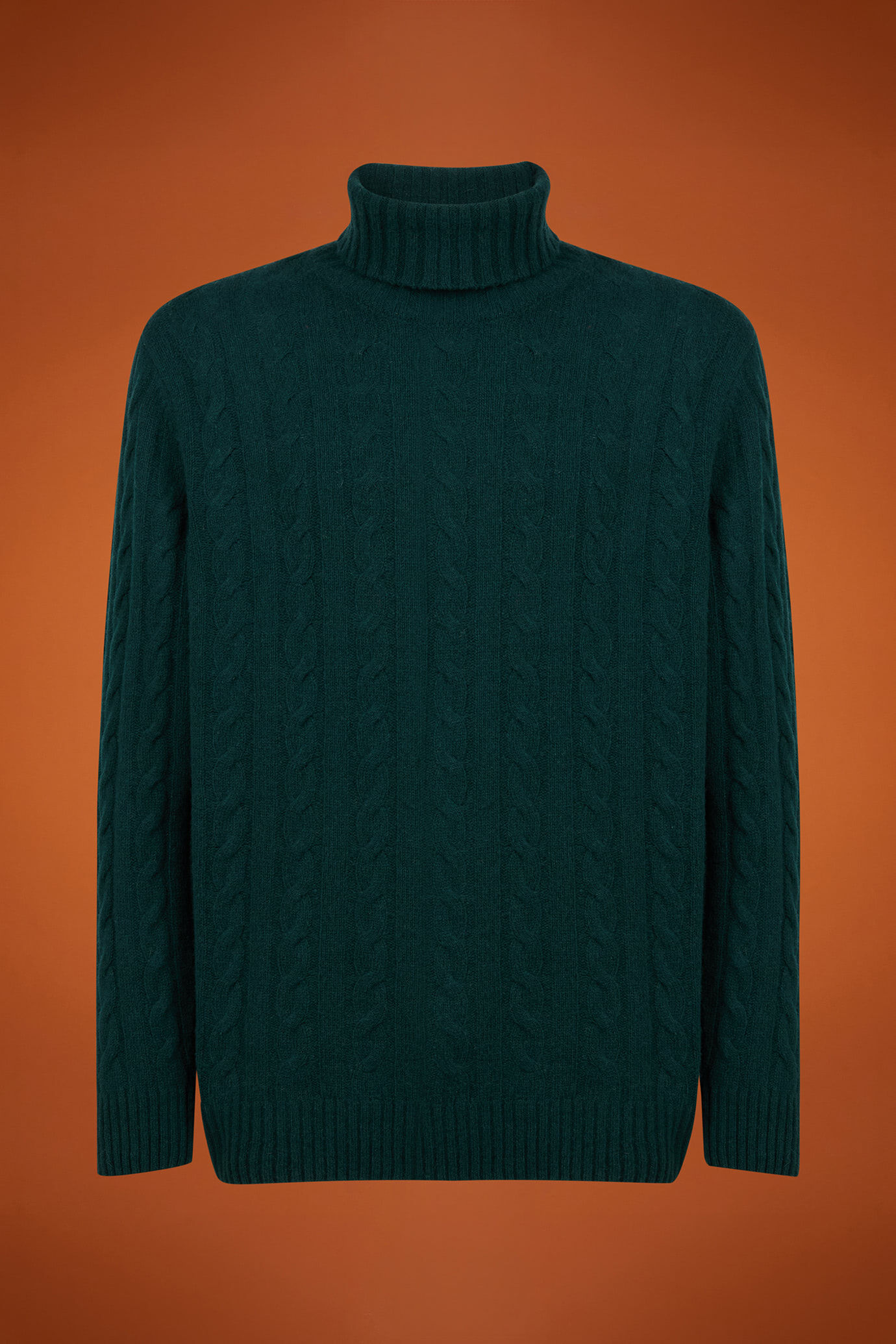 Maglia uomo collo alto misto lana lambswool regular fit image number 4