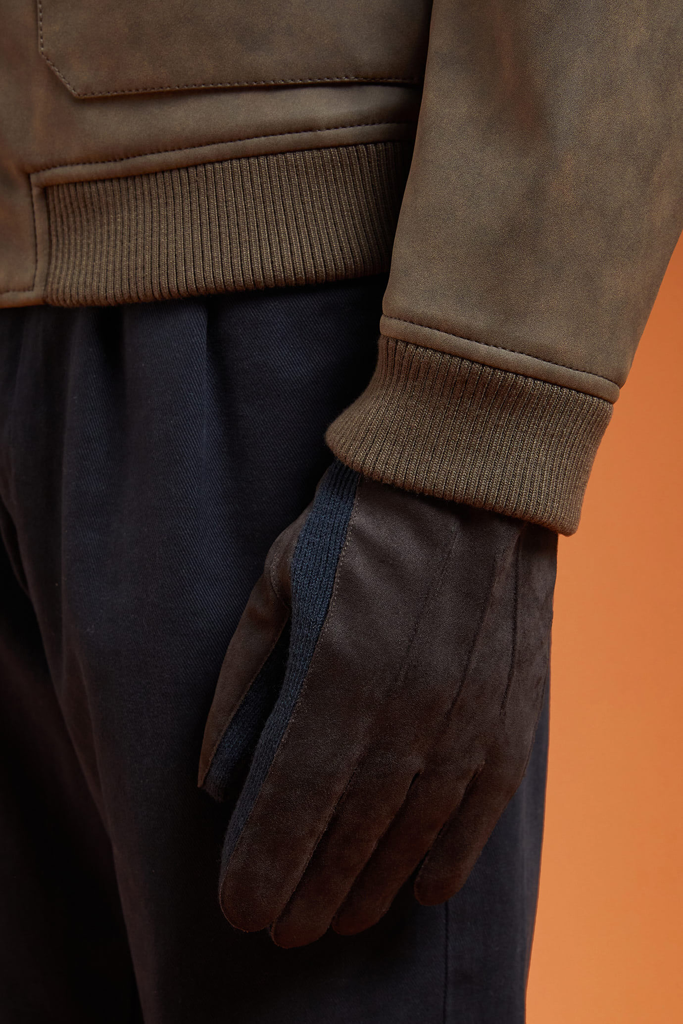 Herren-Strickhandschuhe